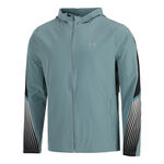Under Armour Clothing Under Armour Velociti Storm Hooded Running Jacket Men-Blue Grey,Black