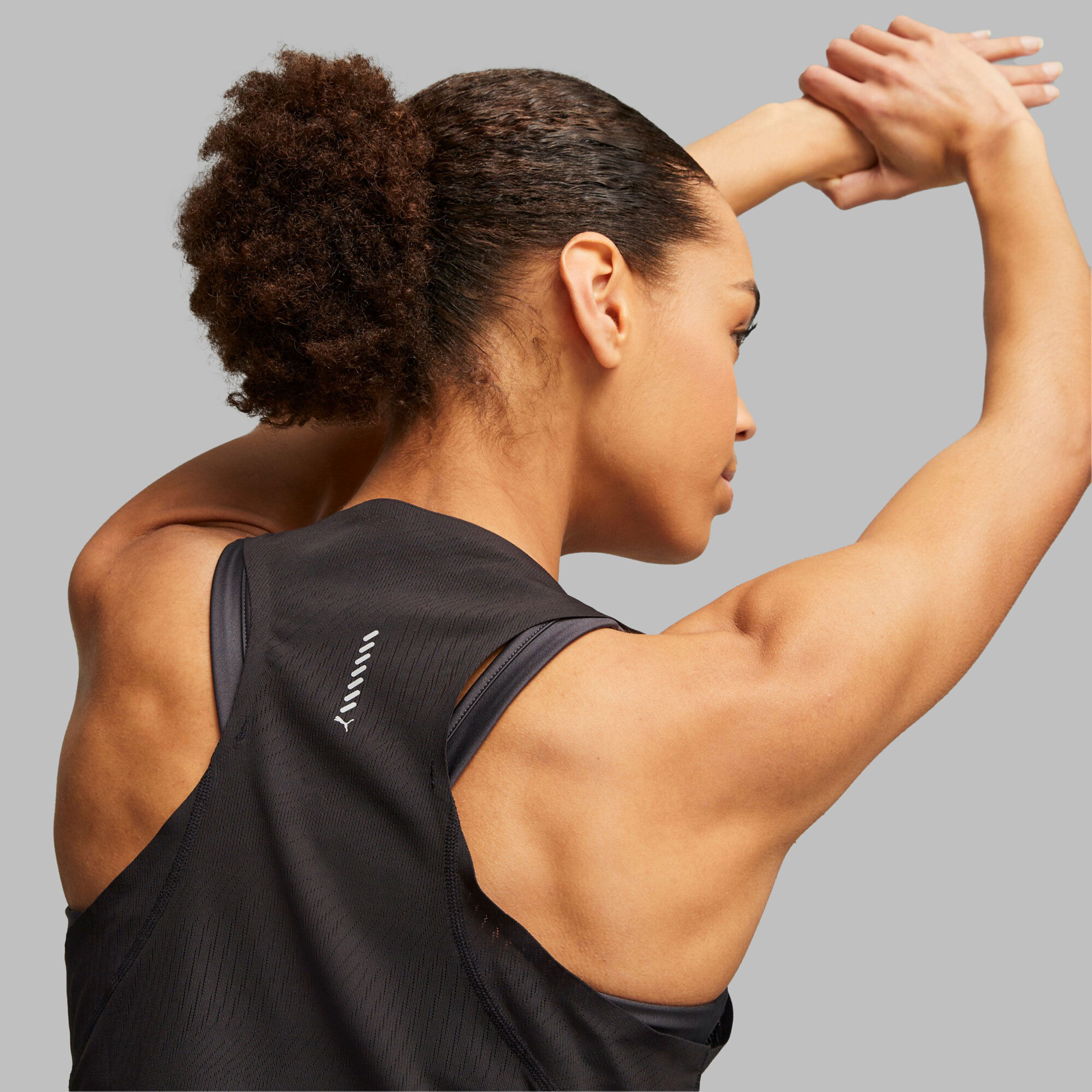 【RUN】MMA DOF Sleeve-less Black Buy Puma Run Ultraspun Crop Running Shirt Women Black online