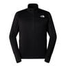 Winter Warm Pro 1/4 Zip Running Shirt Men-Black