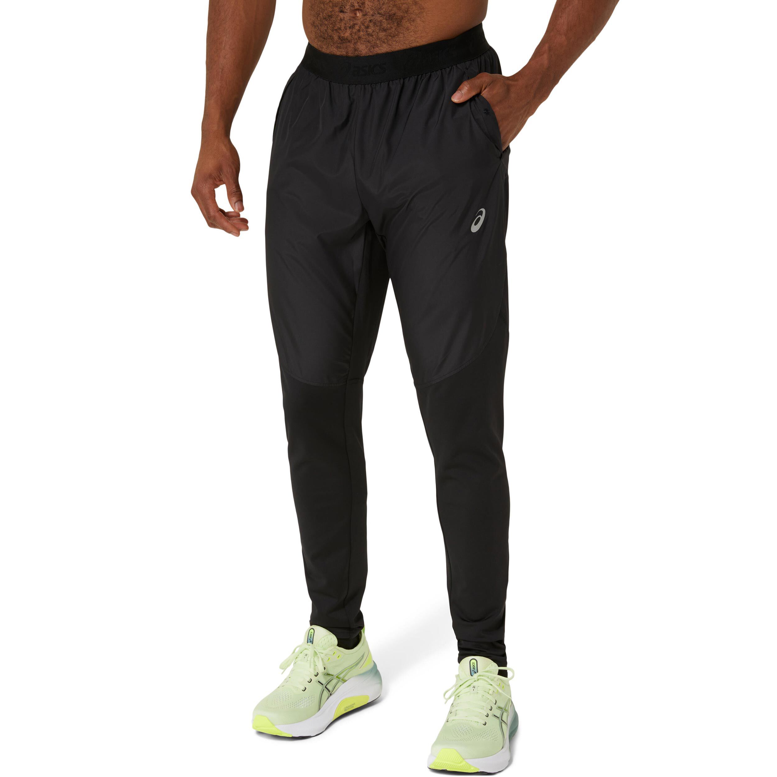 Buy ASICS Road Pant Running Pants Men Black in size S online