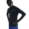 Stride Running shirt Men - black, silver