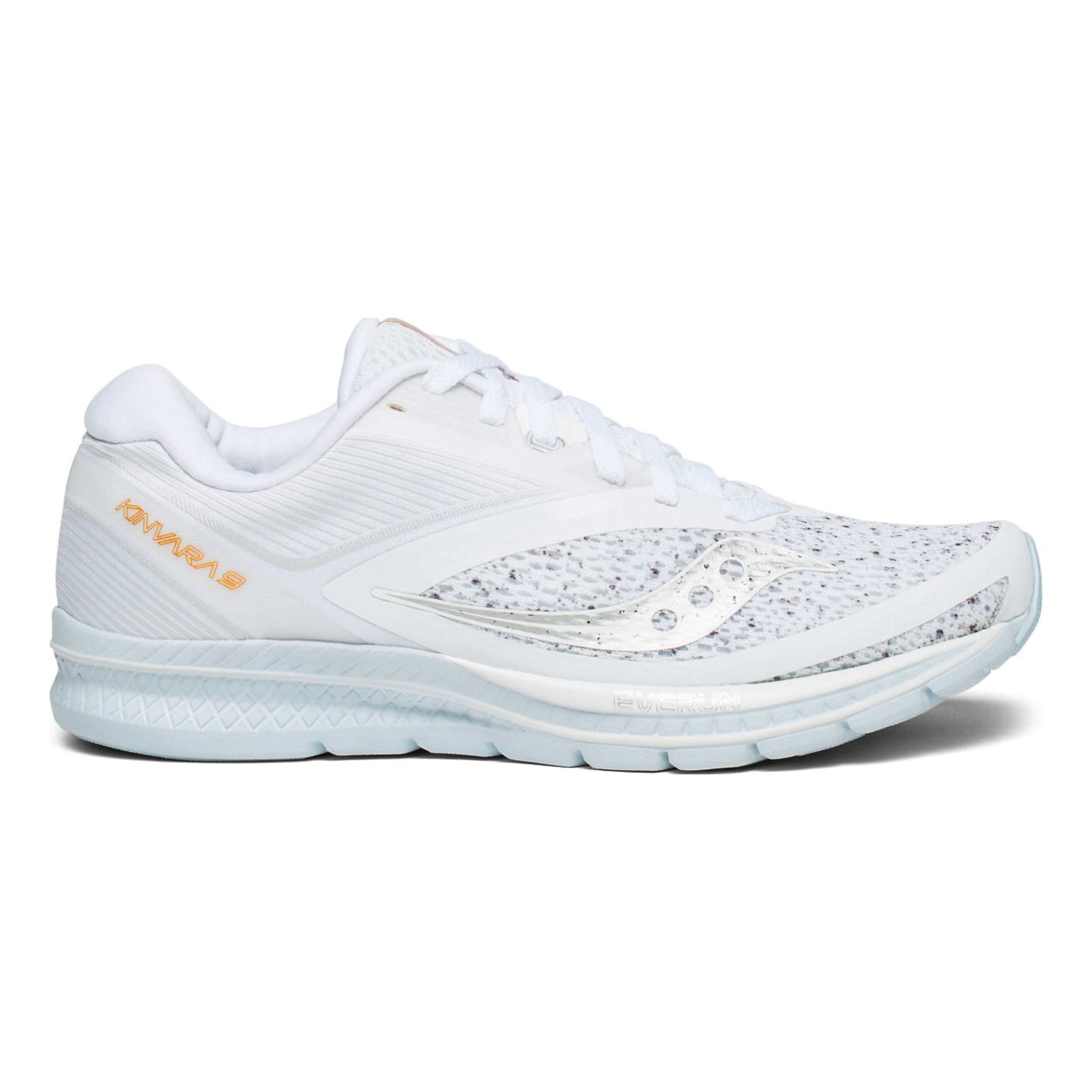 Buy Saucony Kinvara 9 Neutral Running Shoe Women White Silver in size 38 online Running Point COM