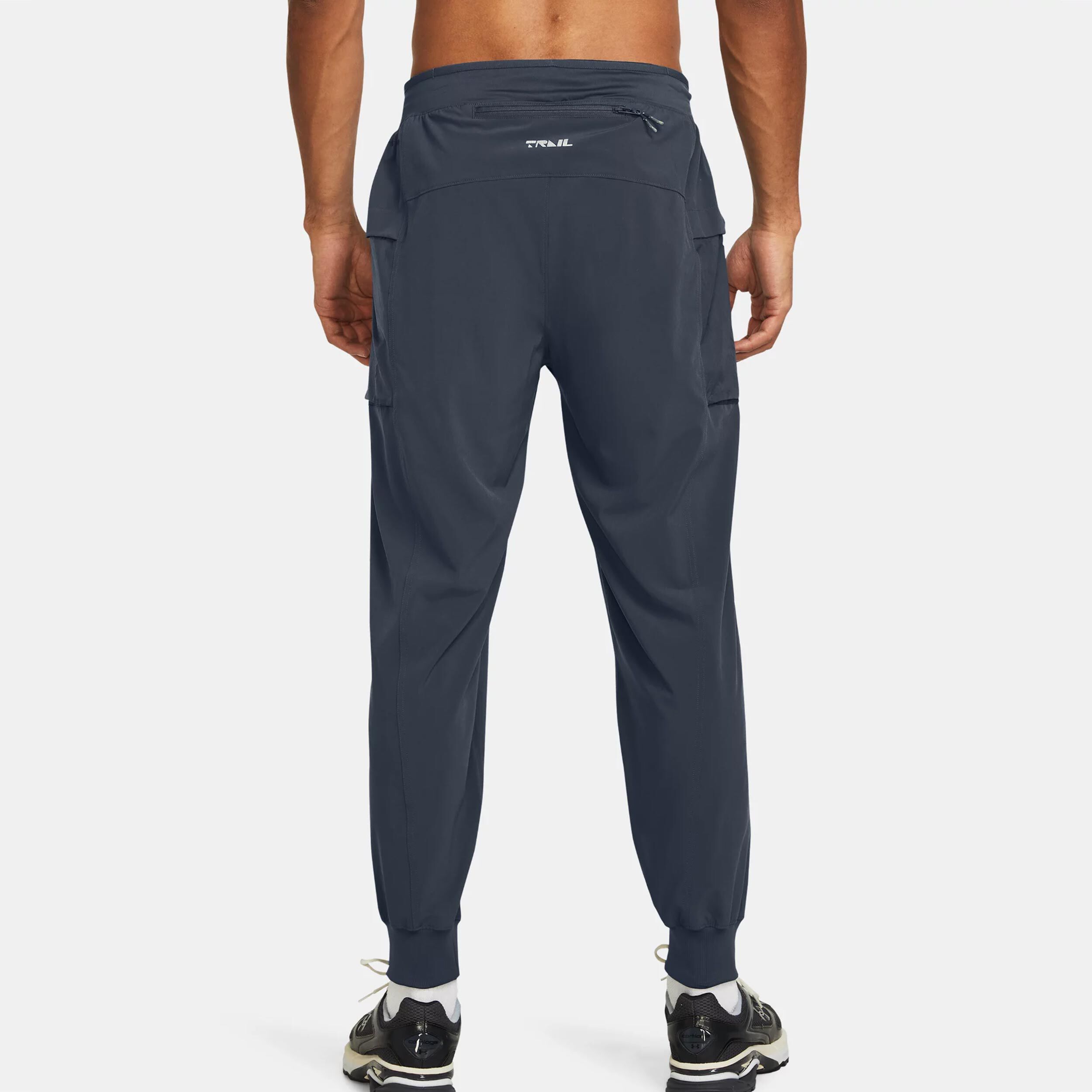 Buy Under Armour Run Trail Running Pants Men Grey Green online Running Point COM