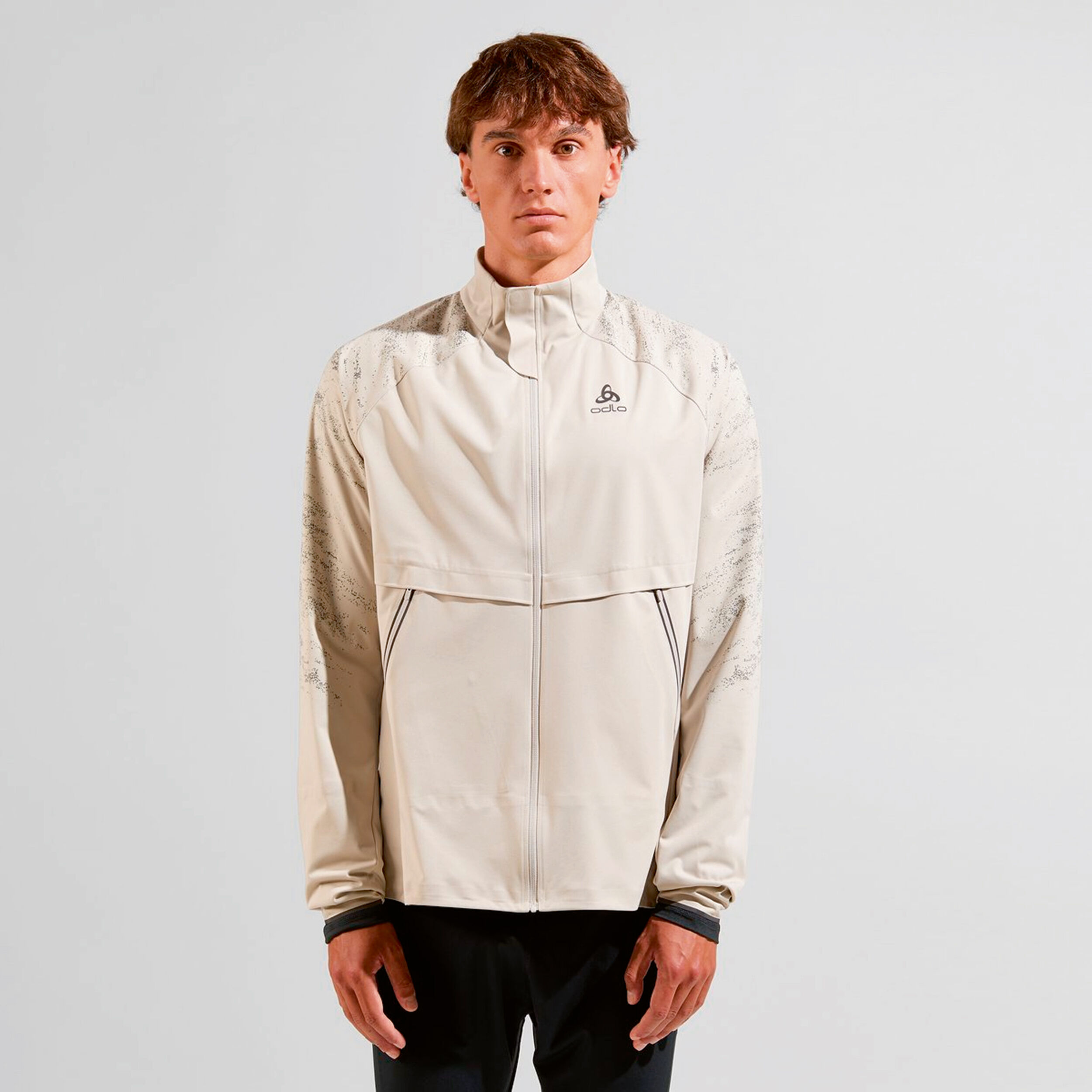 Buy Odlo Zeroweight Pro Warm Reflect Running Jacket Men Lightgrey online Running Point COM