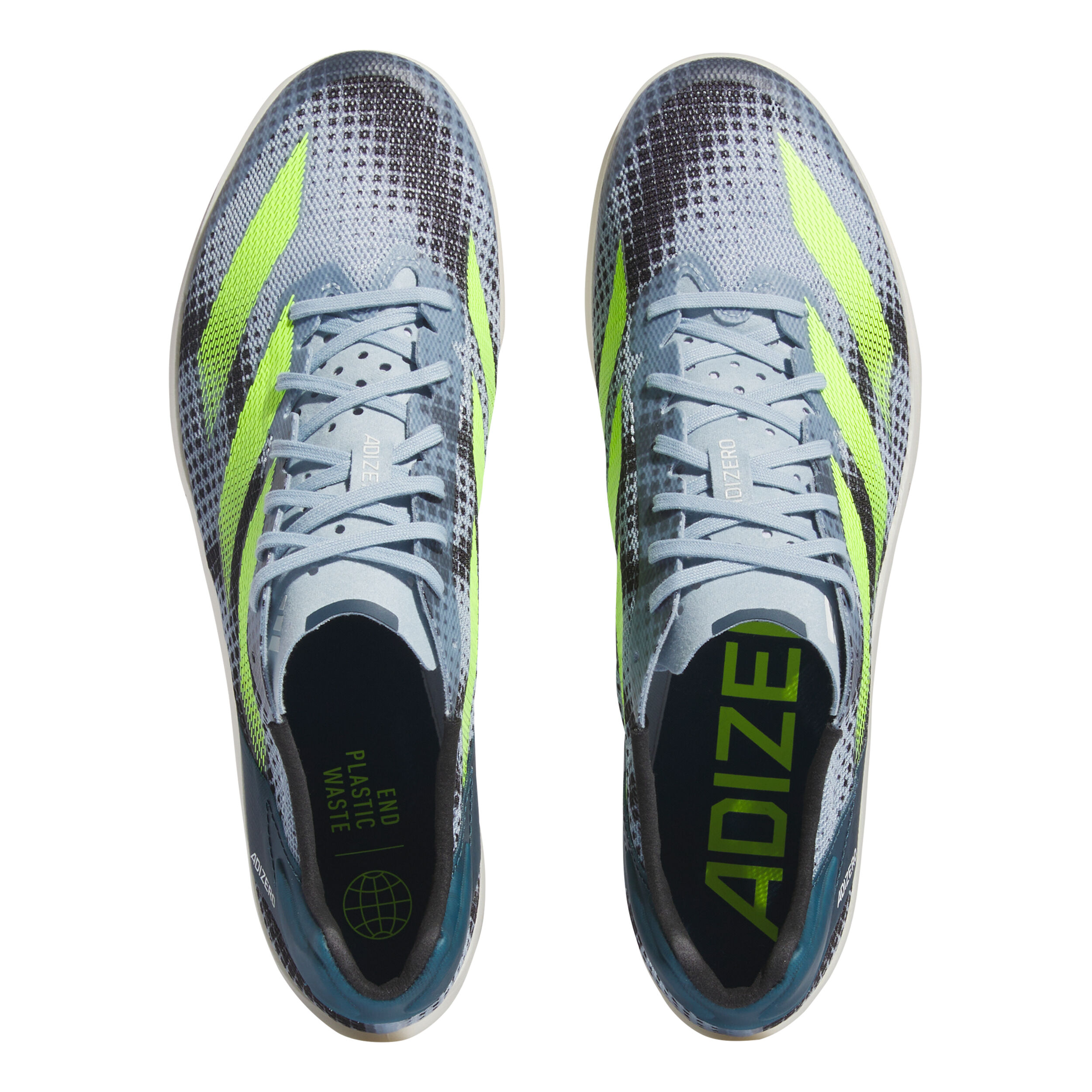 Buy adidas Adizero Avanti Tokyo Spike Shoes Blue, Lime in size 44 2/3  online | Running Point COM