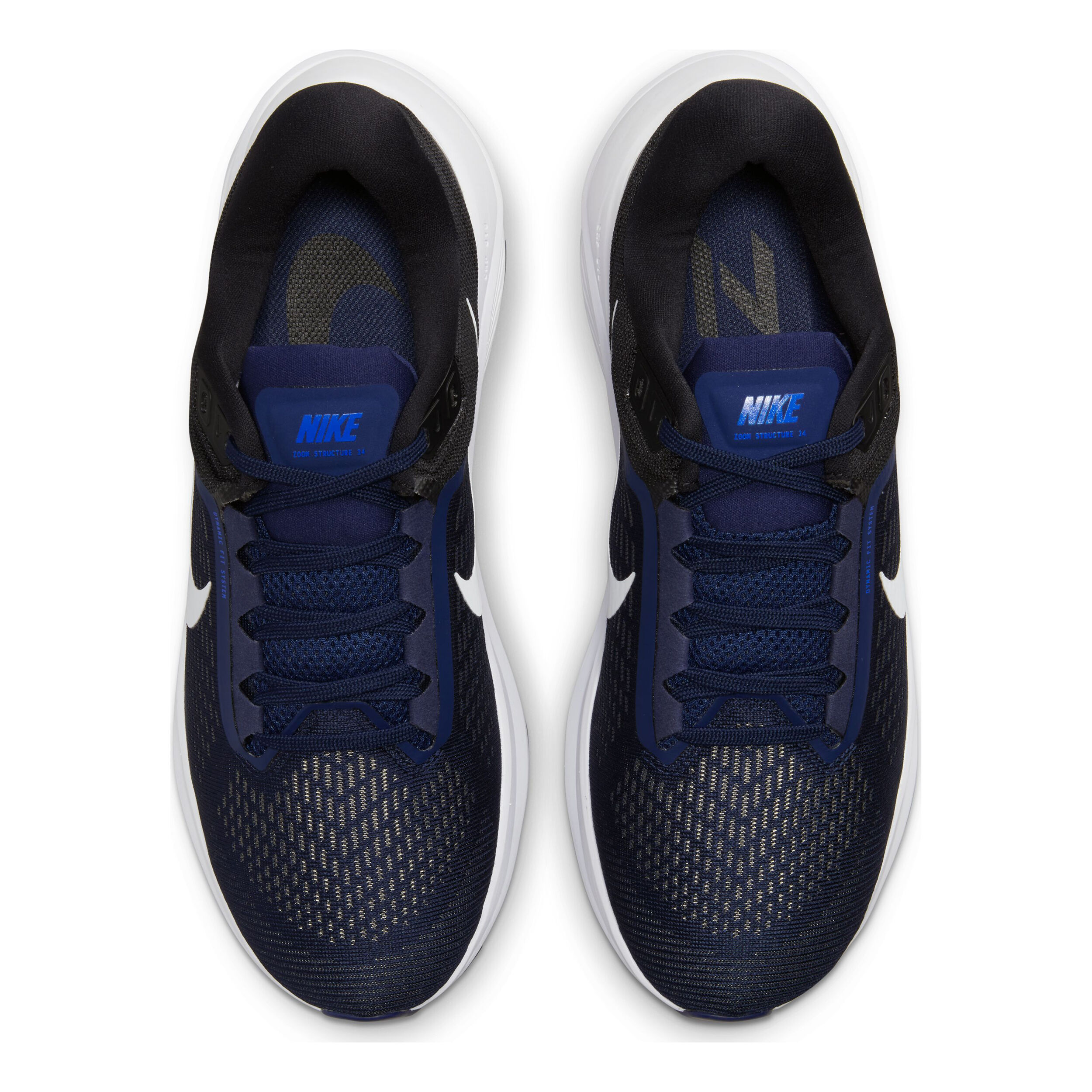 Buy Nike Air Zoom Structure 24 Stability Running Shoe Men Dark Blue Grey online Running Point COM