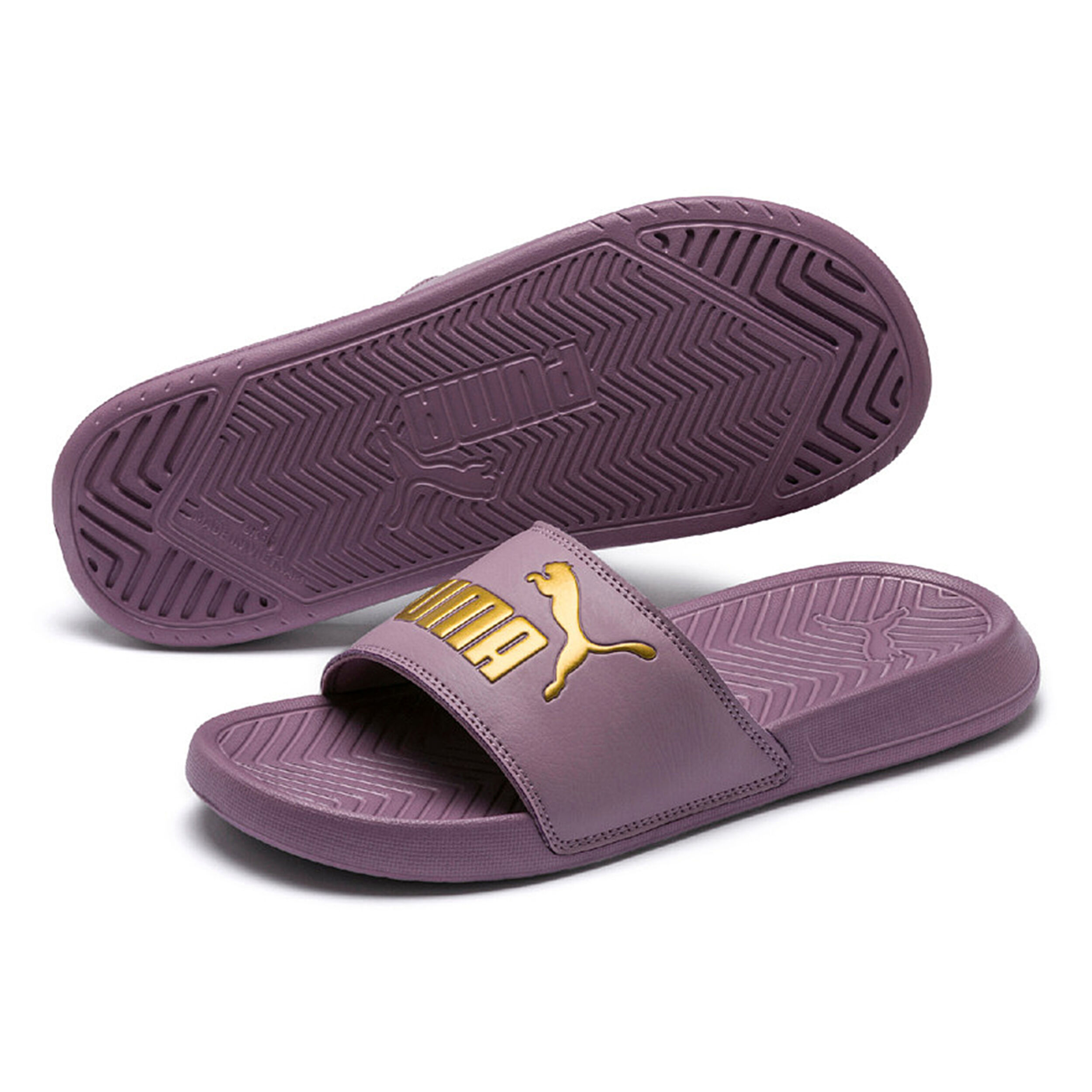 Buy Puma Popcoat Slippers Women Violet Gold online Running Point COM