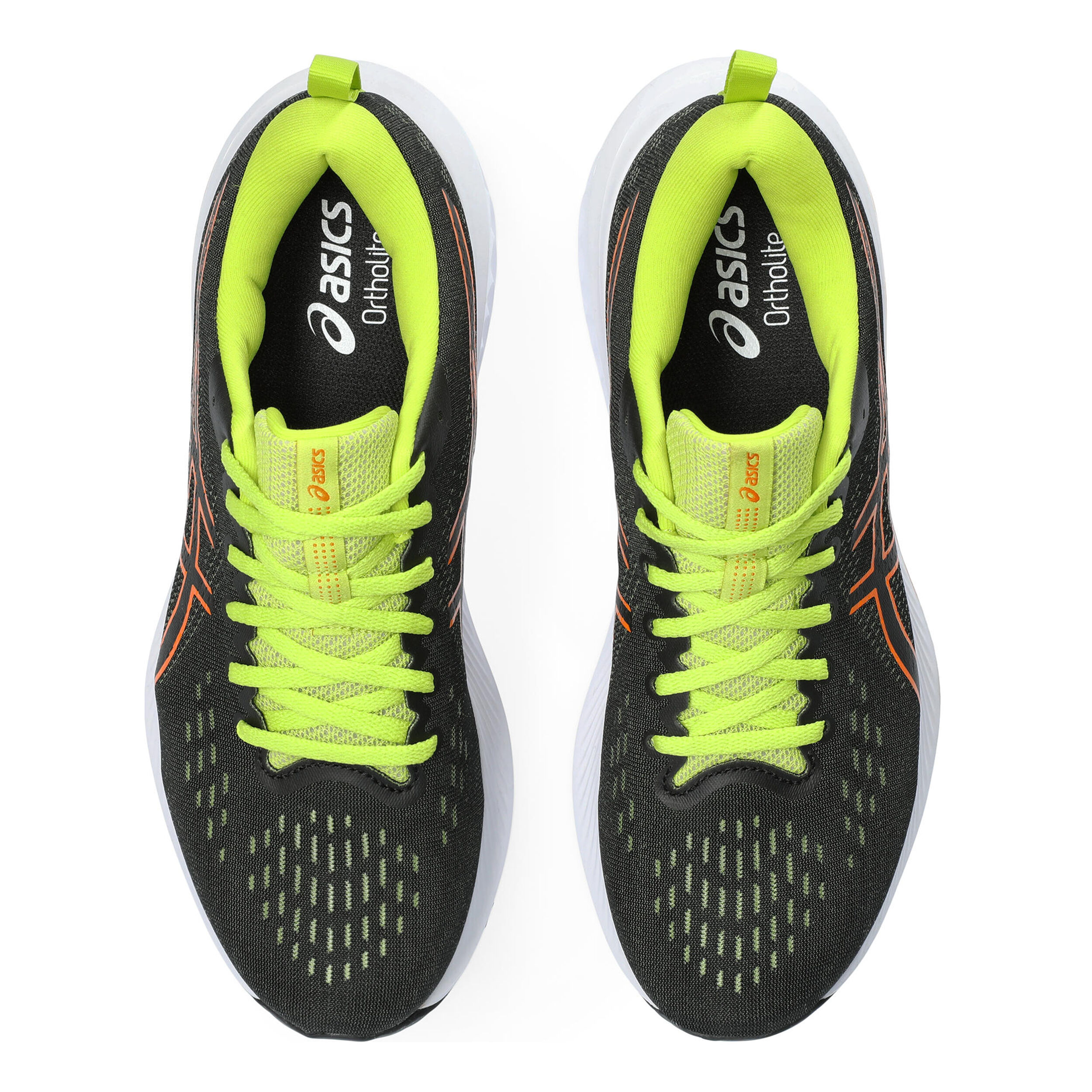 Asics neon yellow running shoes clearance