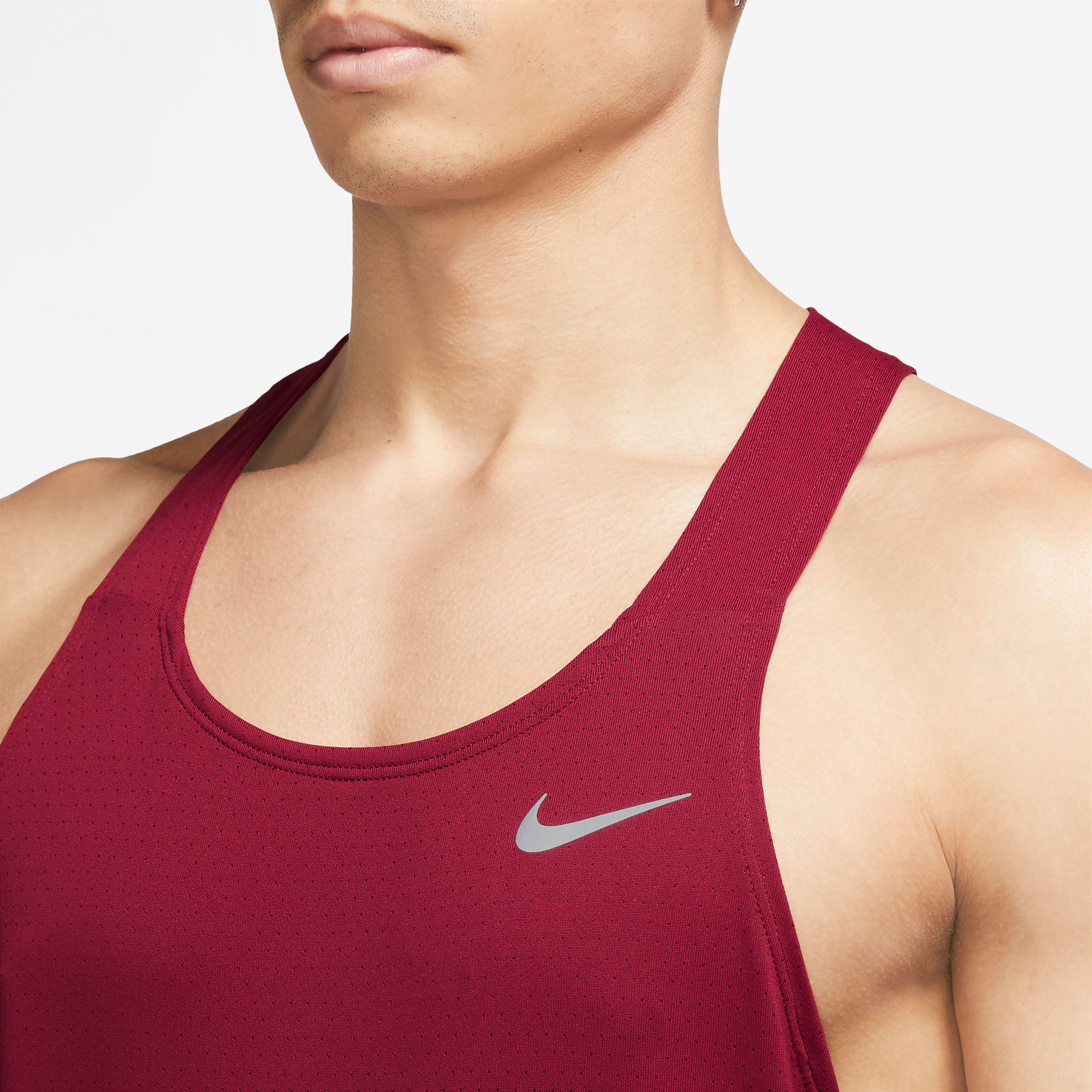Men's nike red best sale tank top