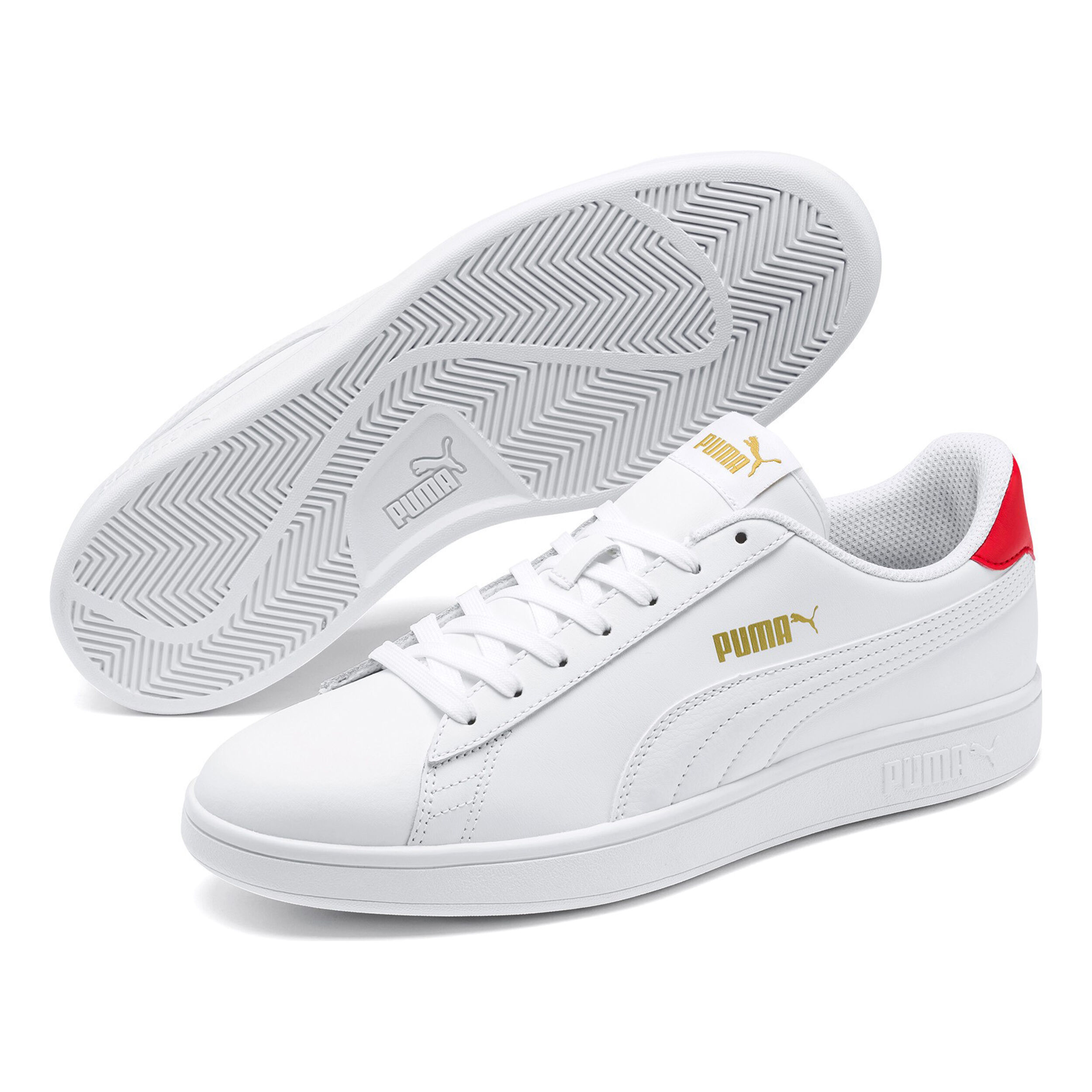 Puma smash red top