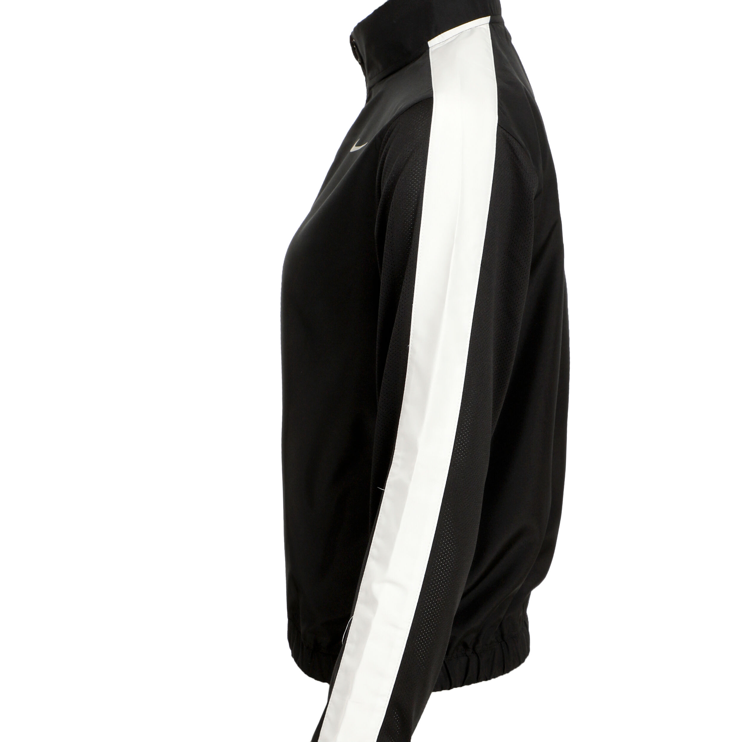 Black and white nike jacket women's 2025