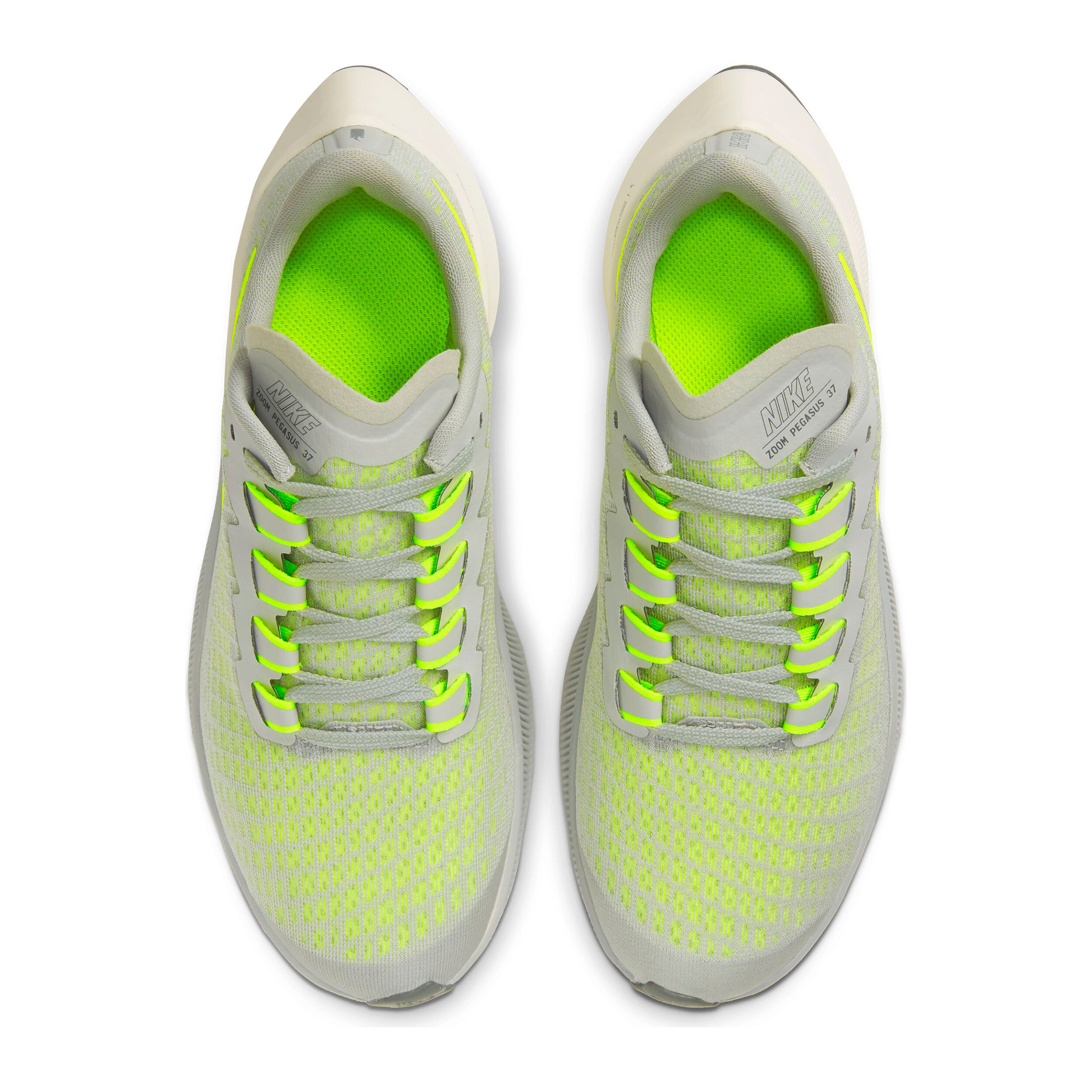 Buy Nike Air Zoom Pegasus 37 Neutral Running Shoe Kids Neon Green Lightgrey online Running Point COM
