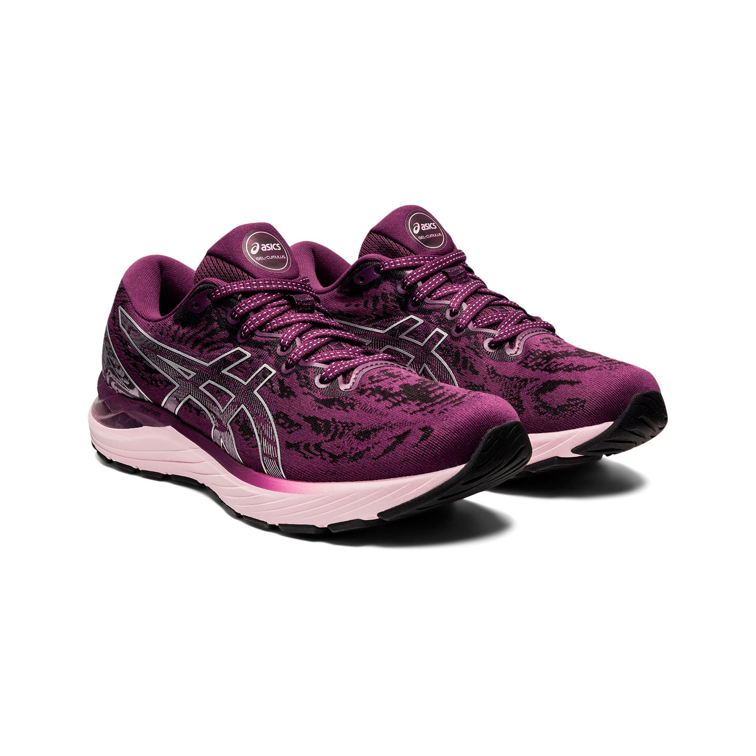 Buy ASICS Gel Cumulus 23 Neutral Running Shoe Women Berry Silver