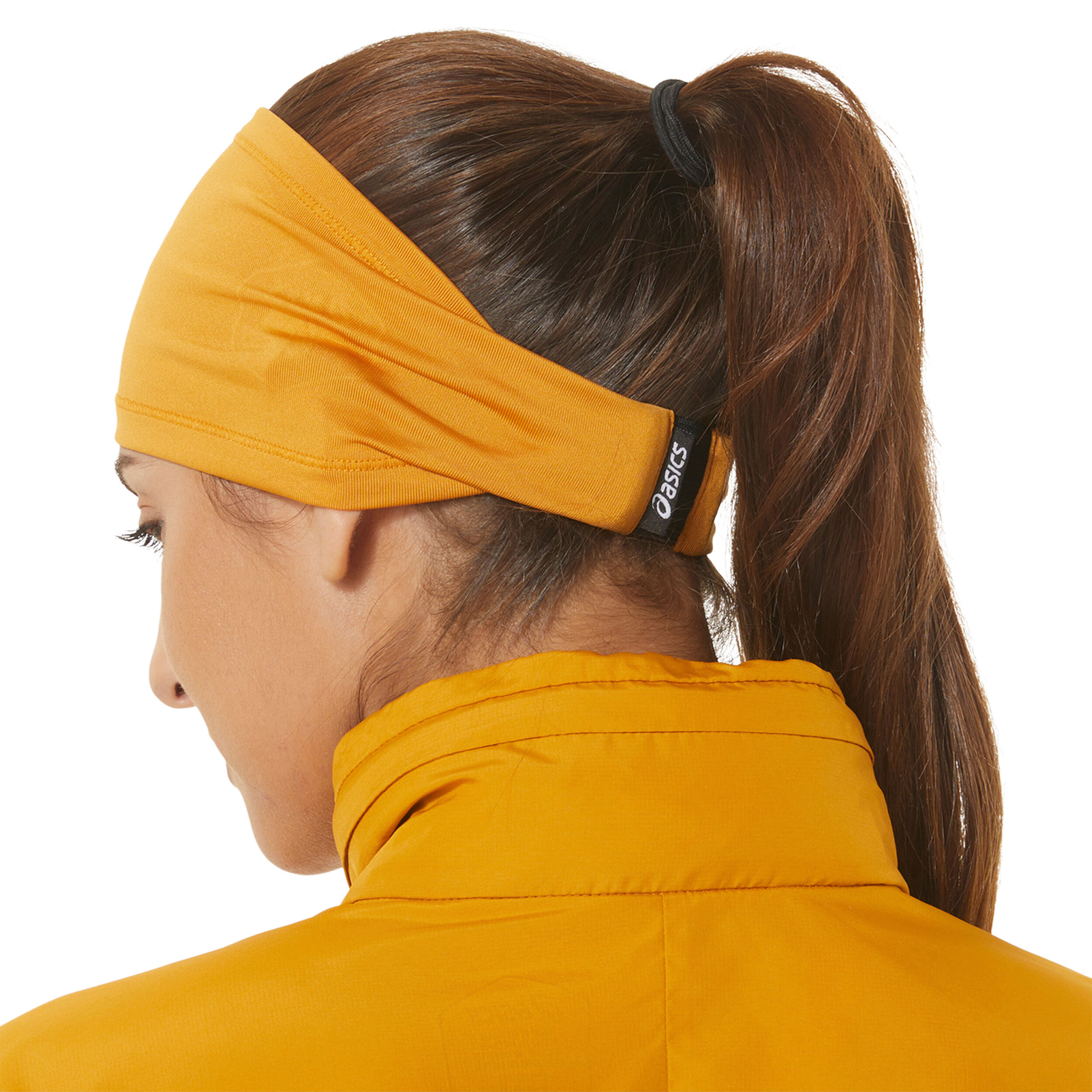 Buy ASICS Fujitrail Headband Golden Yellow online Running Point COM