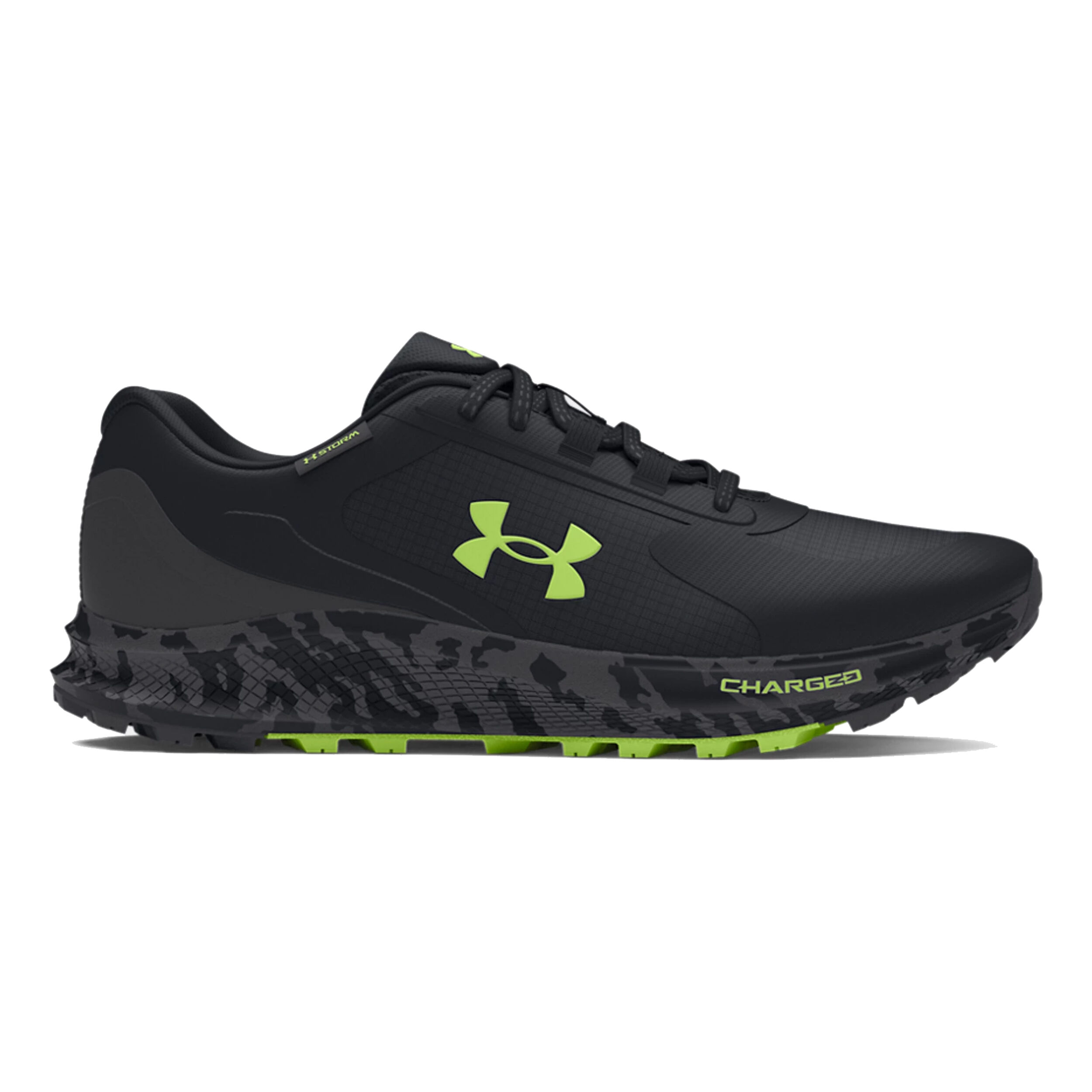 Light grey under armour shoes top