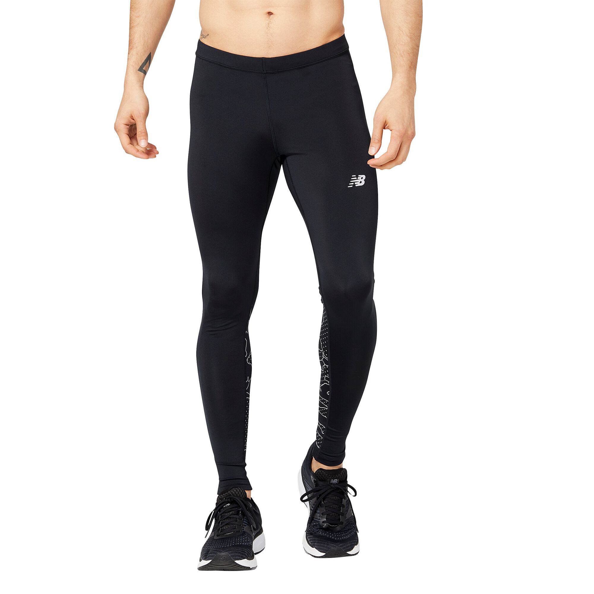 Buy New Balance Reflective Accelerate Tight Men Black online