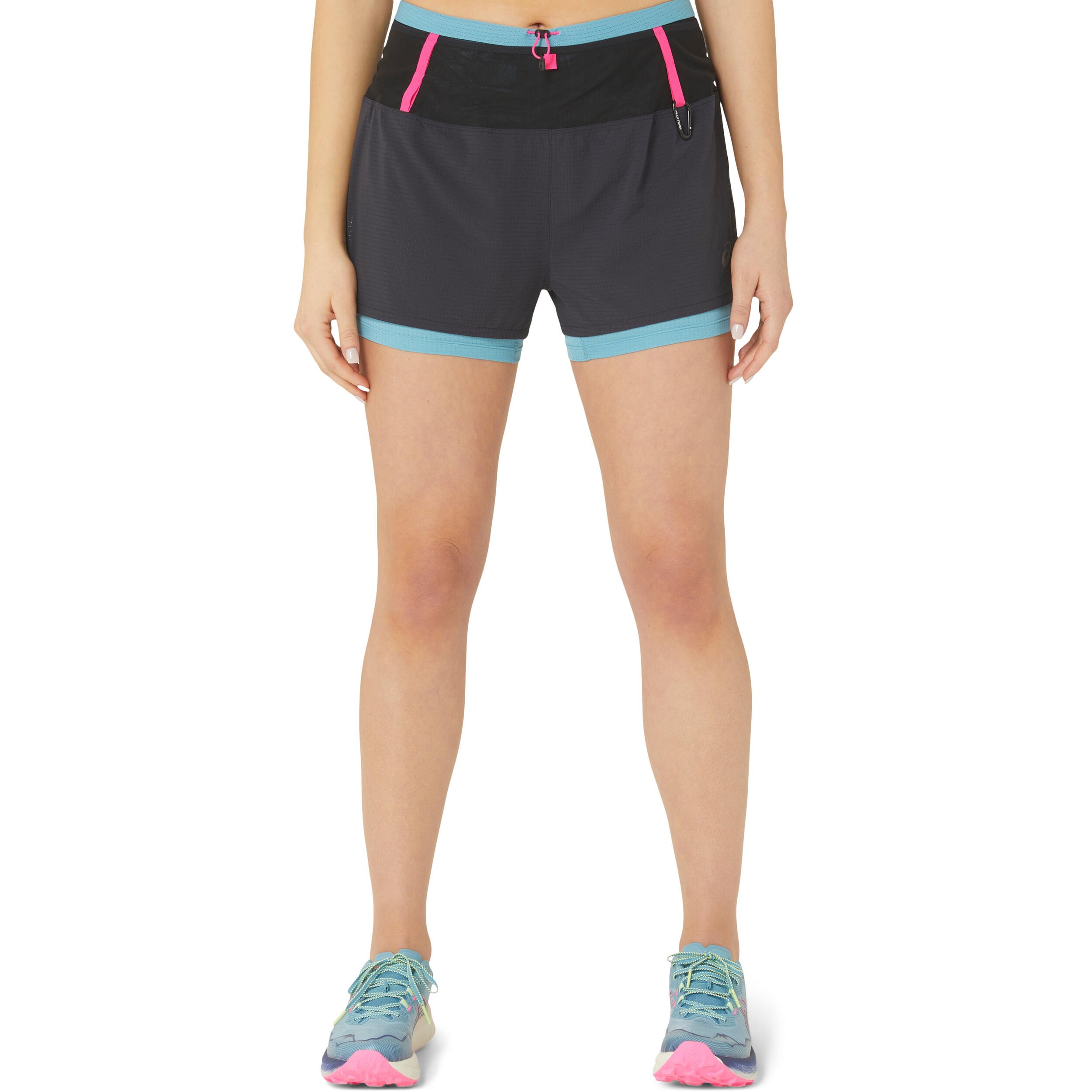 Asics hotsell 2-in-1 shorts