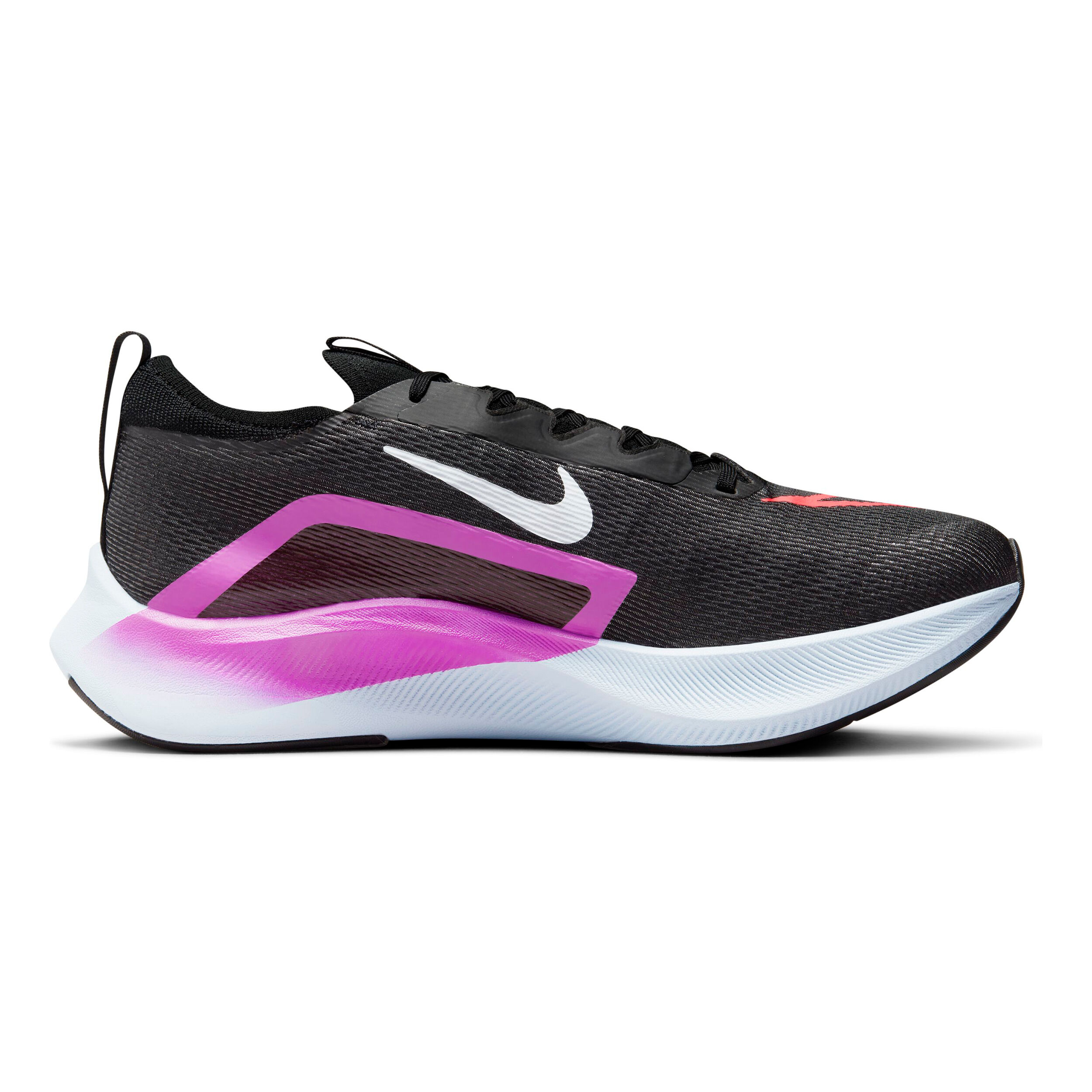Nike ZOOM FLY 4 ランニングシューズ 27cm 黒/ピンク - メルカリ