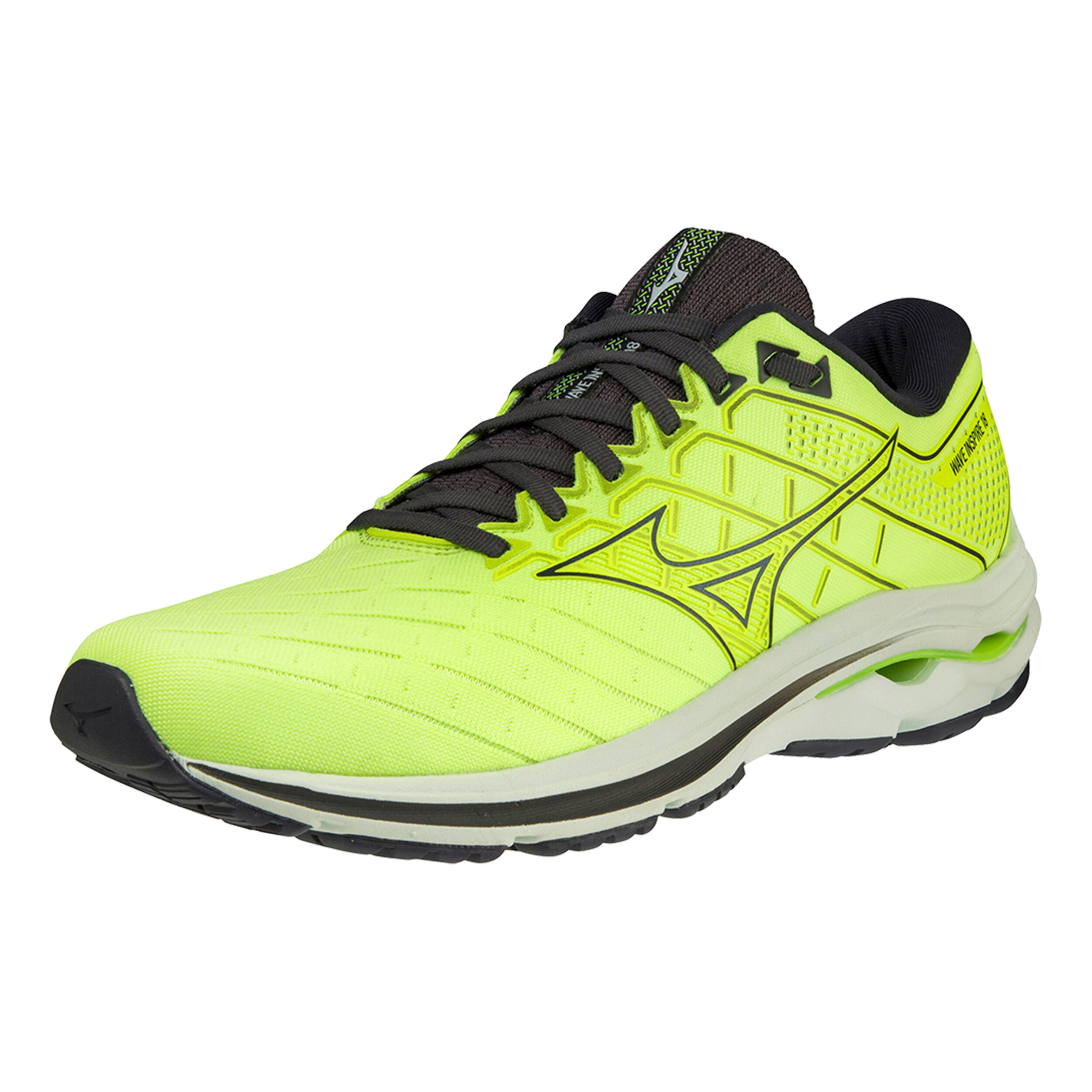 Buy Mizuno Wave Inspire 18 Stability Running Shoe Men Lime Black online Running Point COM