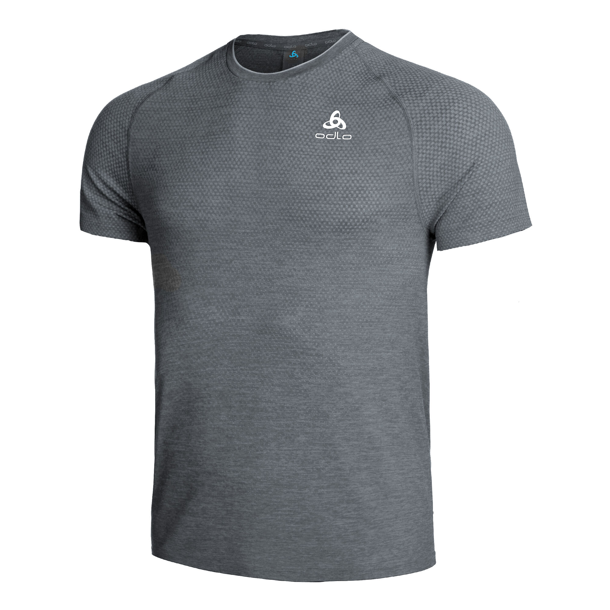 Buy Odlo Crew Neck Essential Seamless Running Shirts Men Grey online