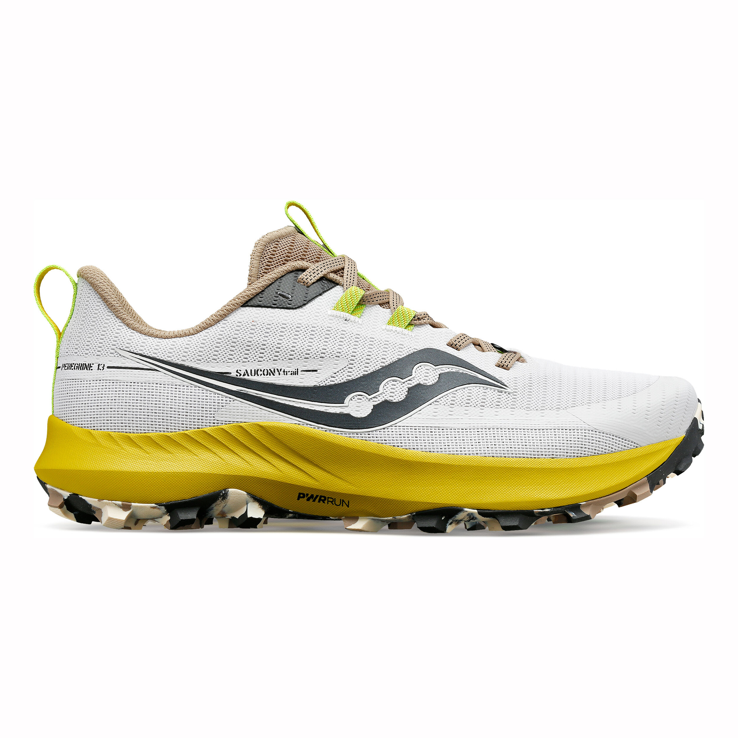 Buy Saucony Peregrine 13 Trail Running Shoe Men White Grey online Running Point COM