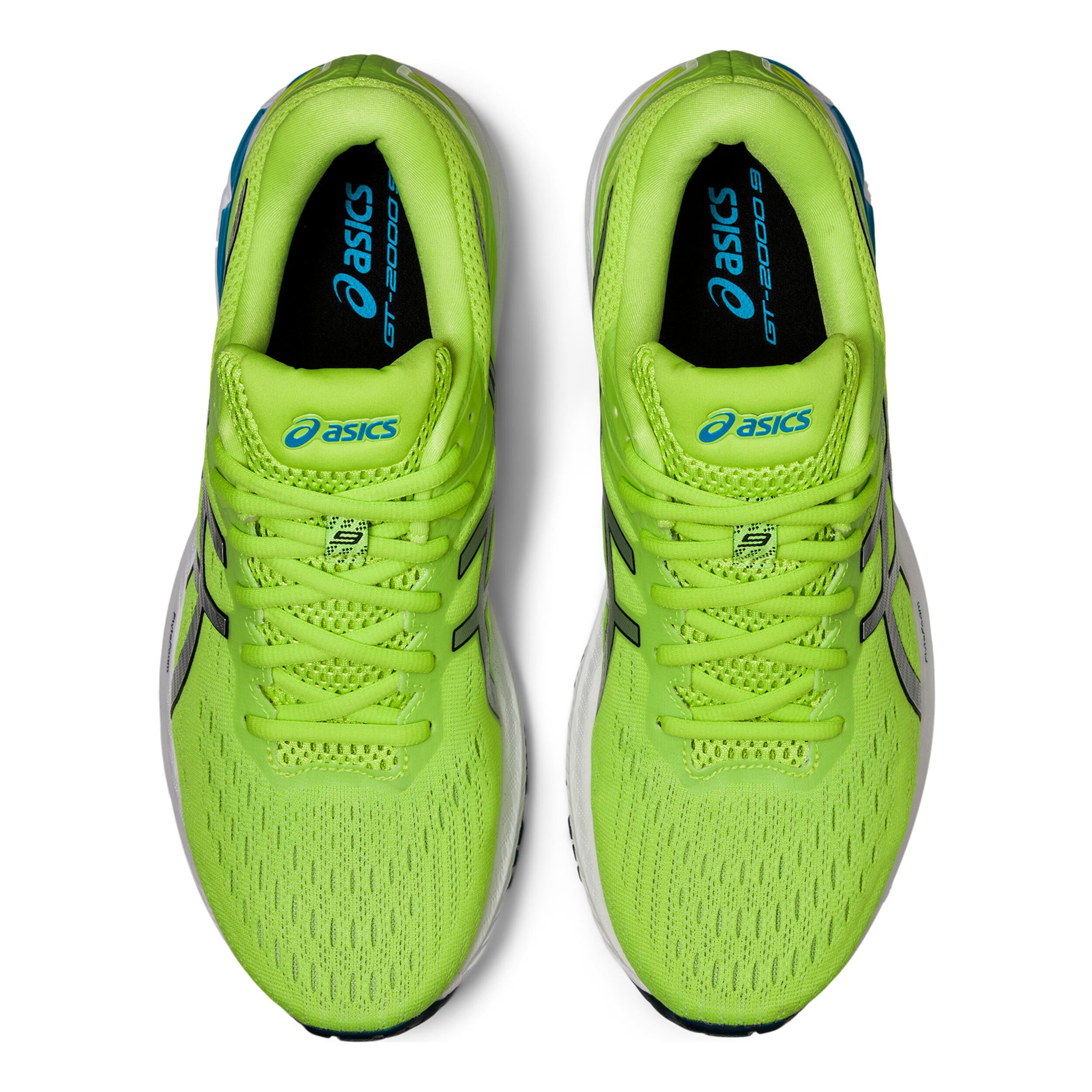 Buy ASICS GT 2000 9 Stability Running Shoe Men Lime Silver online Running Point COM