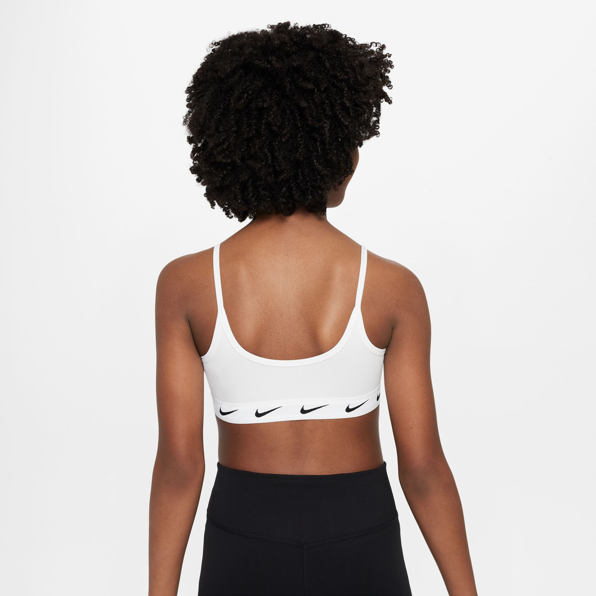 GIRLS NIKE DRI-FIT Sports Bra Black Size Medium Age 10-12 Years £4.99 -  PicClick UK