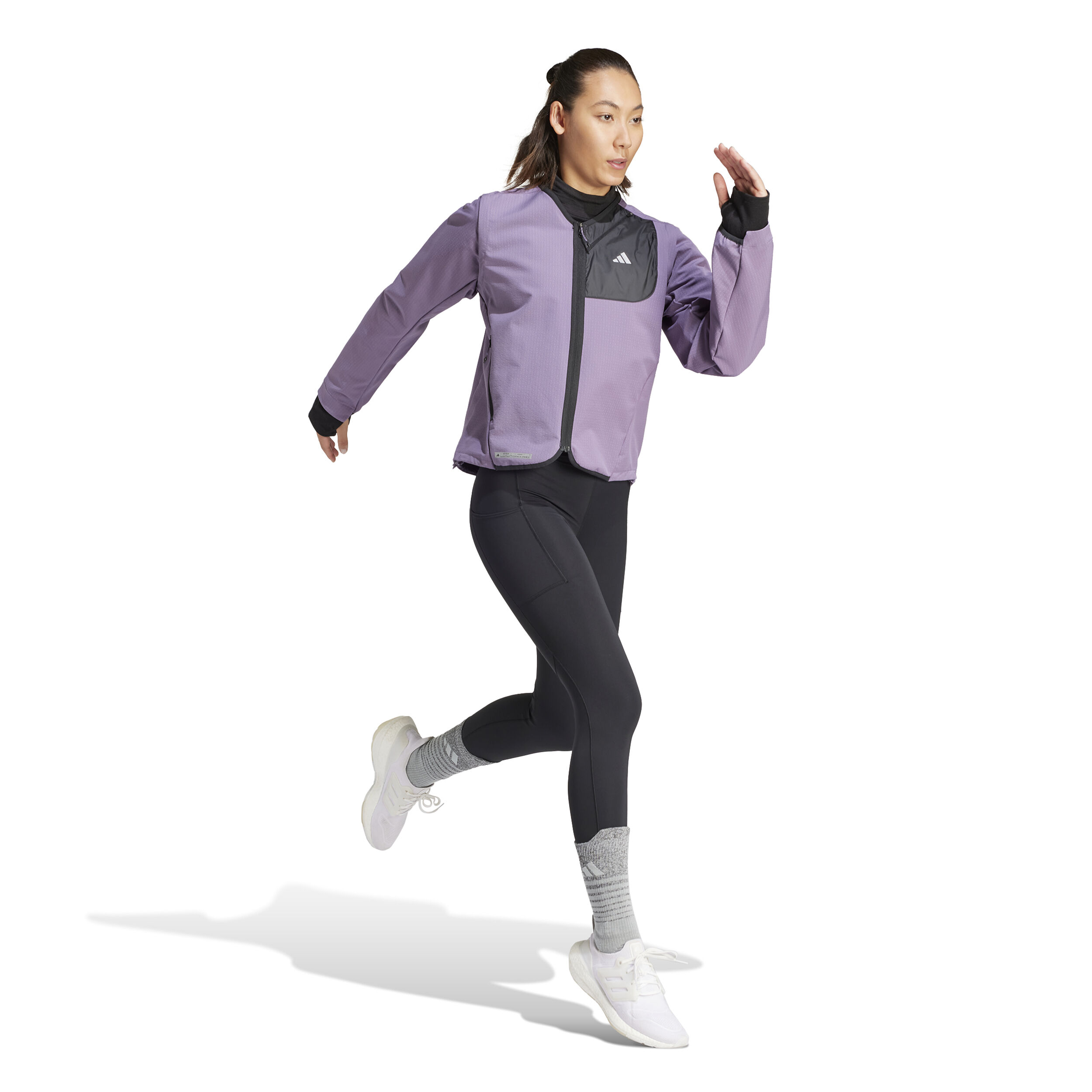 Adidas running jackets womens discount