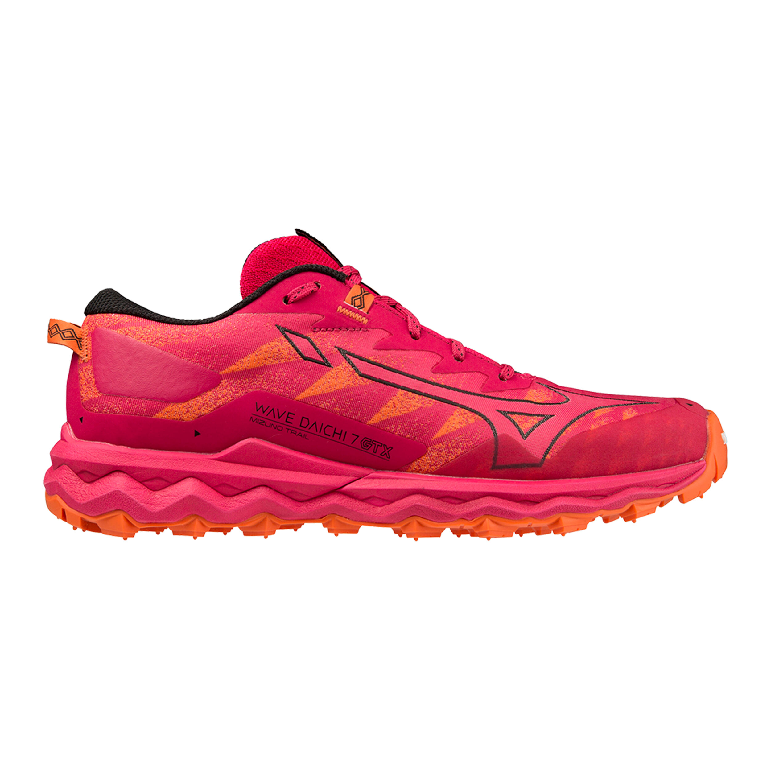 Wave Daichi 7 GTX Trail Running Shoe Women Pink Orange