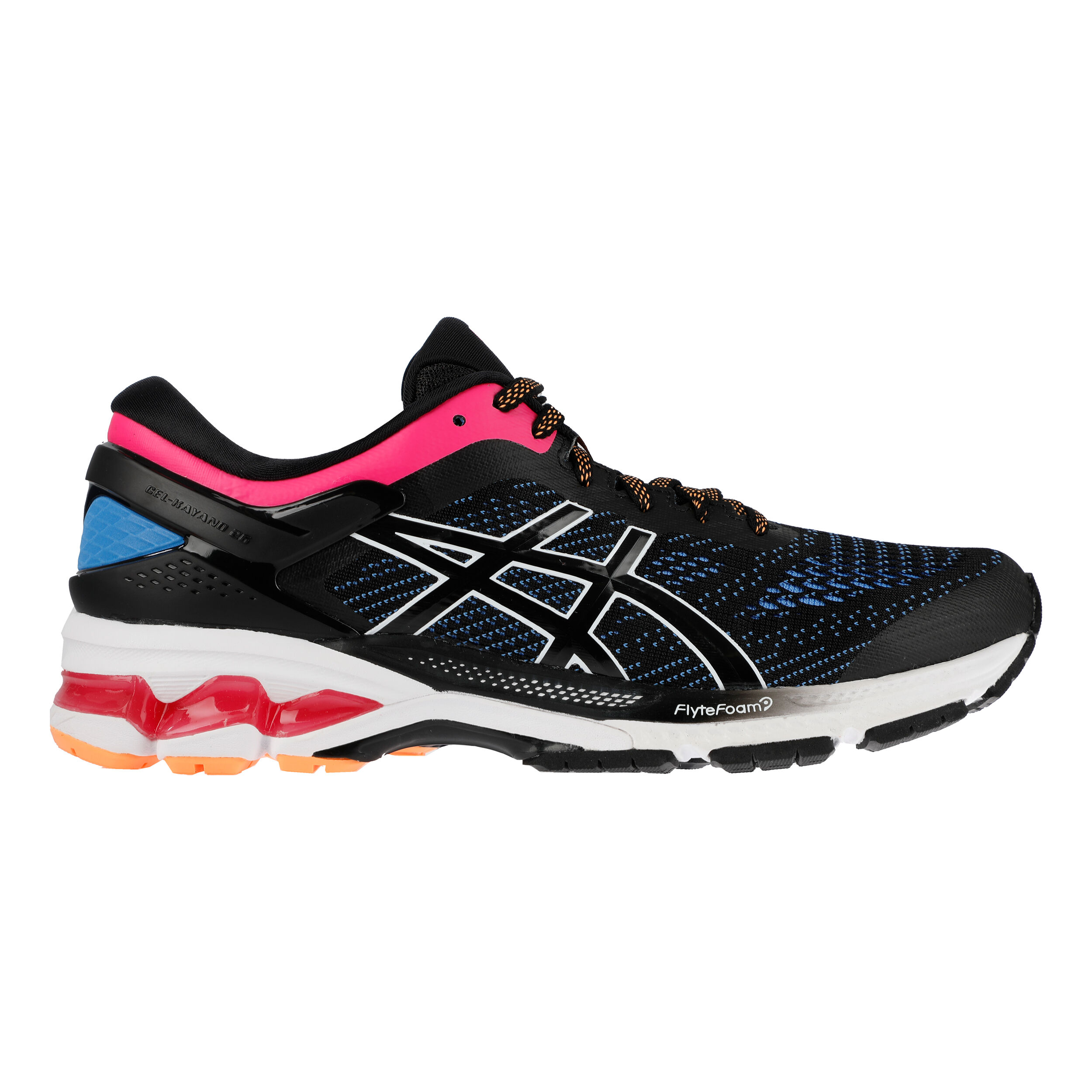 Buy ASICS Gel Kayano 26 Stability Running Shoe Women Black Blue
