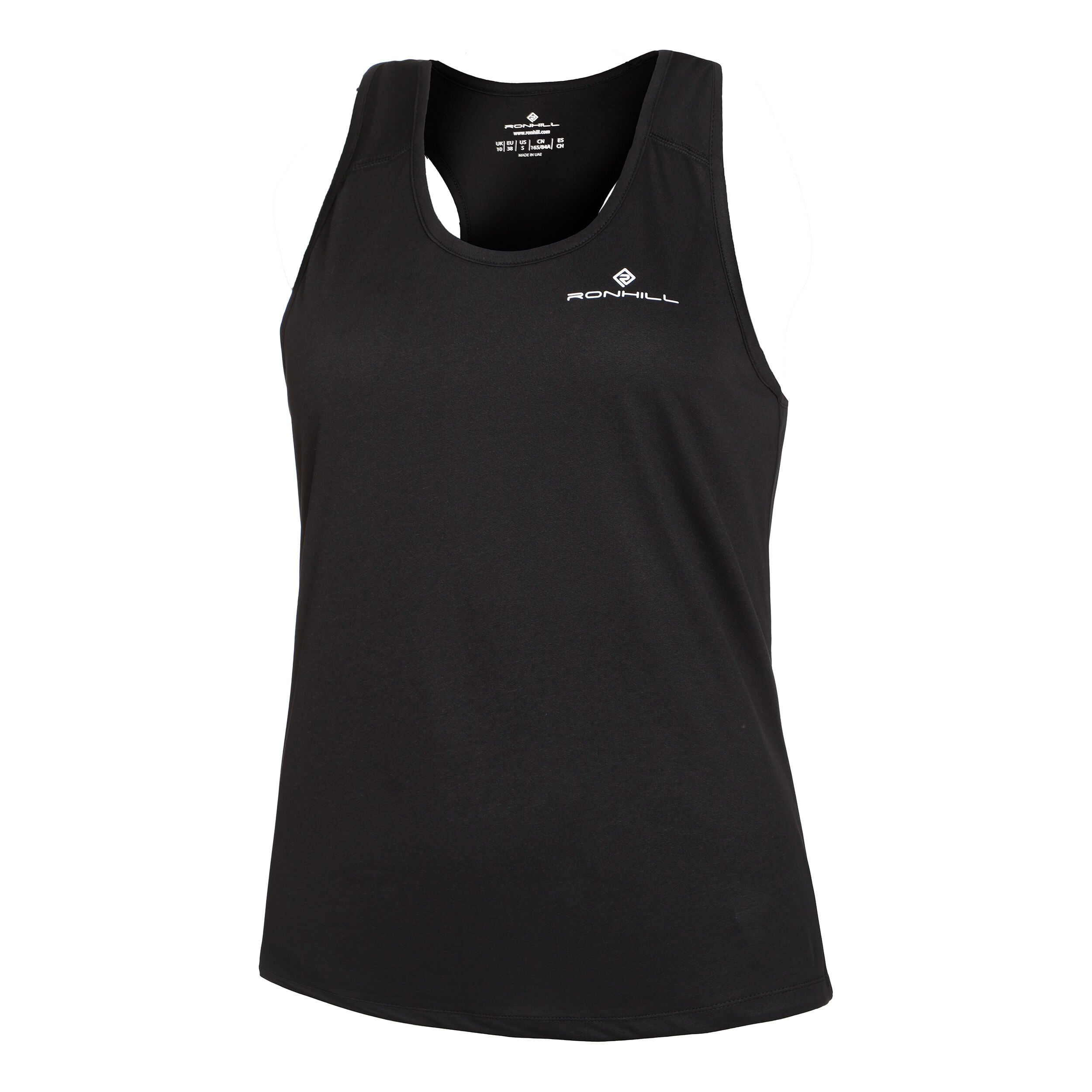 Buy Ronhill Core Tank Top Women Black White online Running Point COM