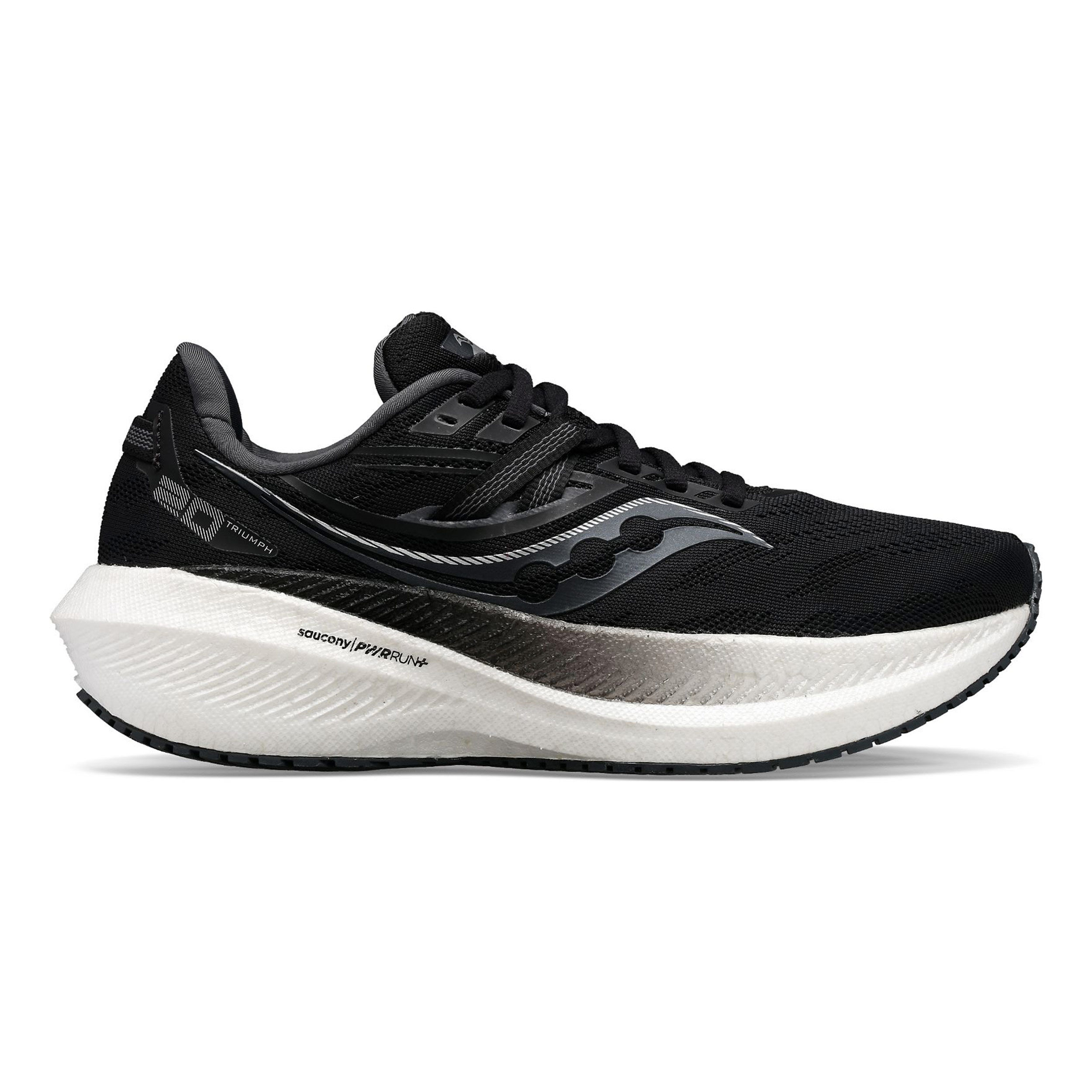 Buy Saucony Triumph 20 Neutral Running Shoe Women Black White