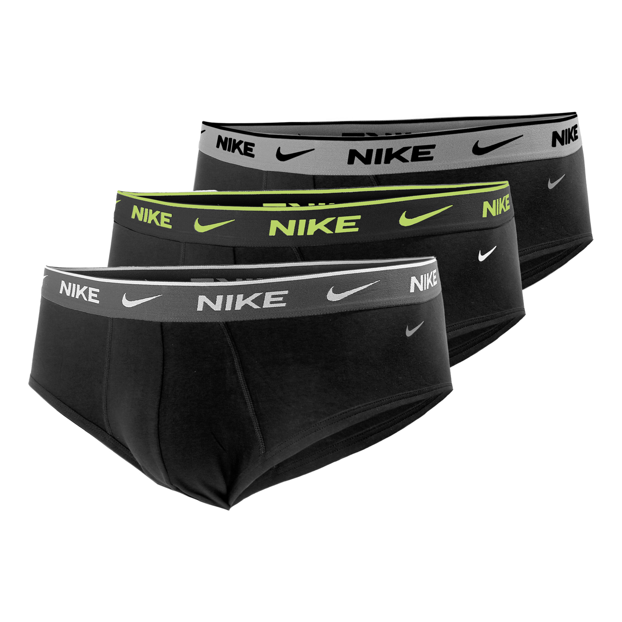 Buy Nike Everyday Stretch Briefs Boxer Shorts 3 Pack Men Black online Running Point COM