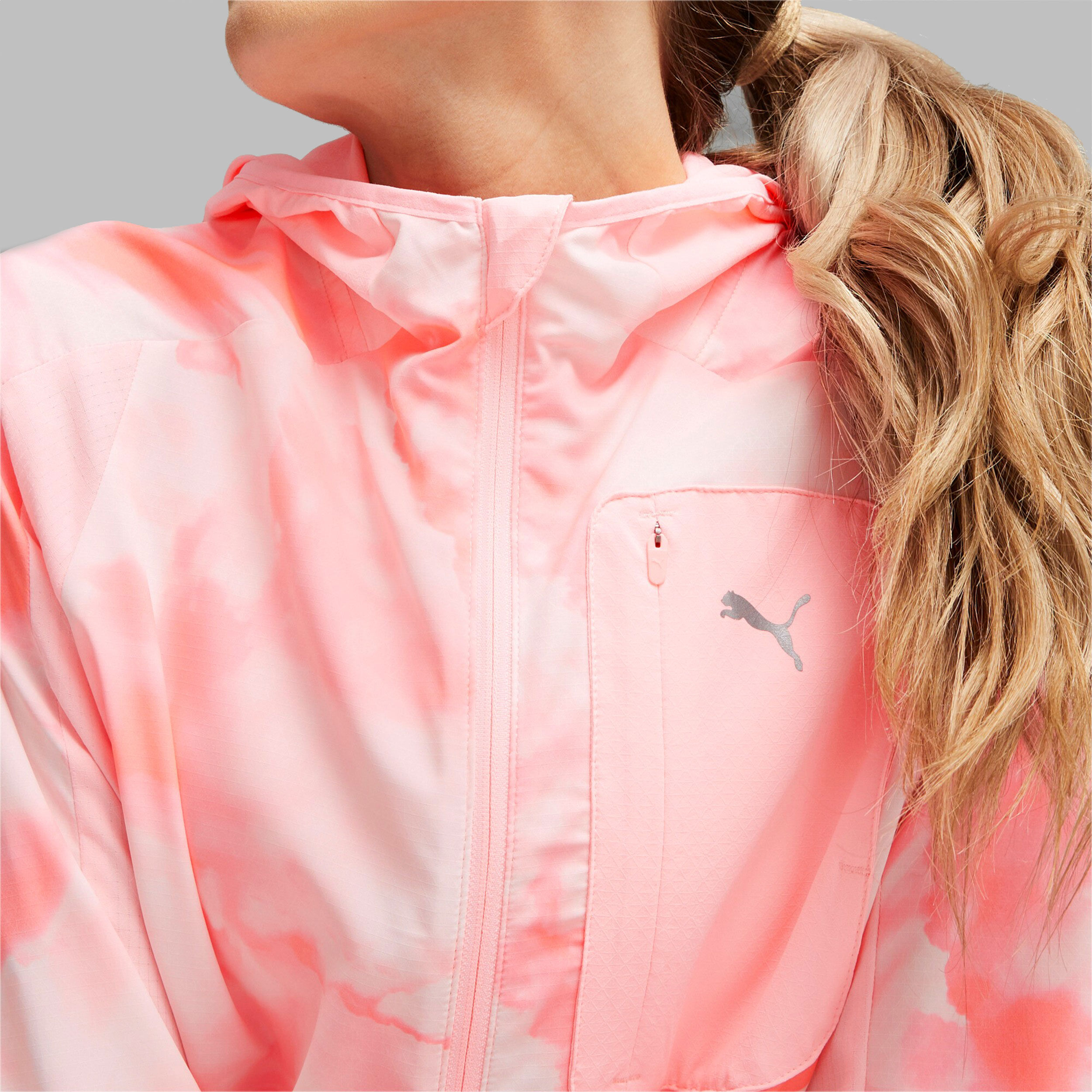 Pink puma deals windbreaker