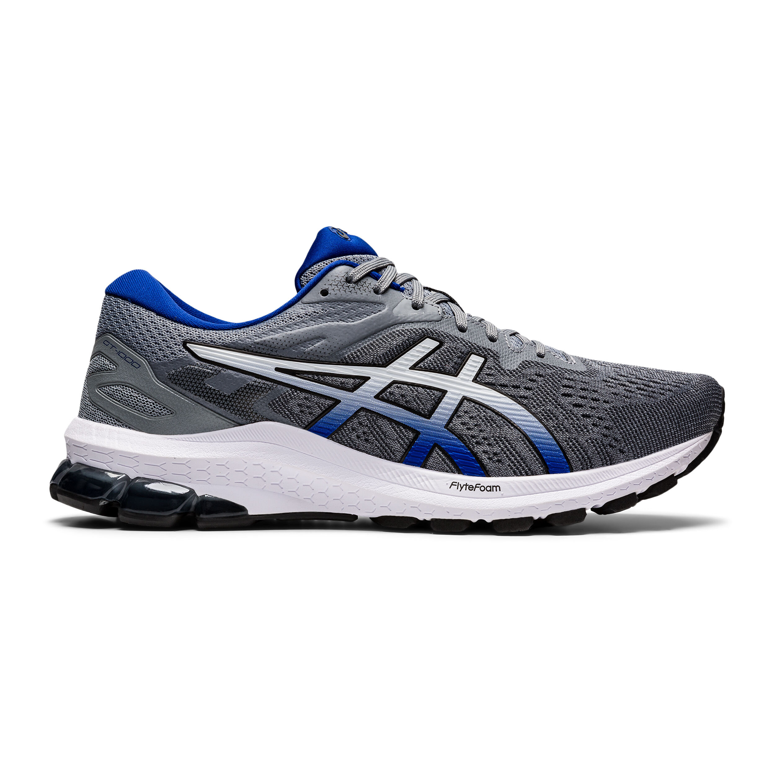 Buy ASICS GT 1000 10 Stability Running Shoe Men Grey Blue in size 49 online Running Point COM