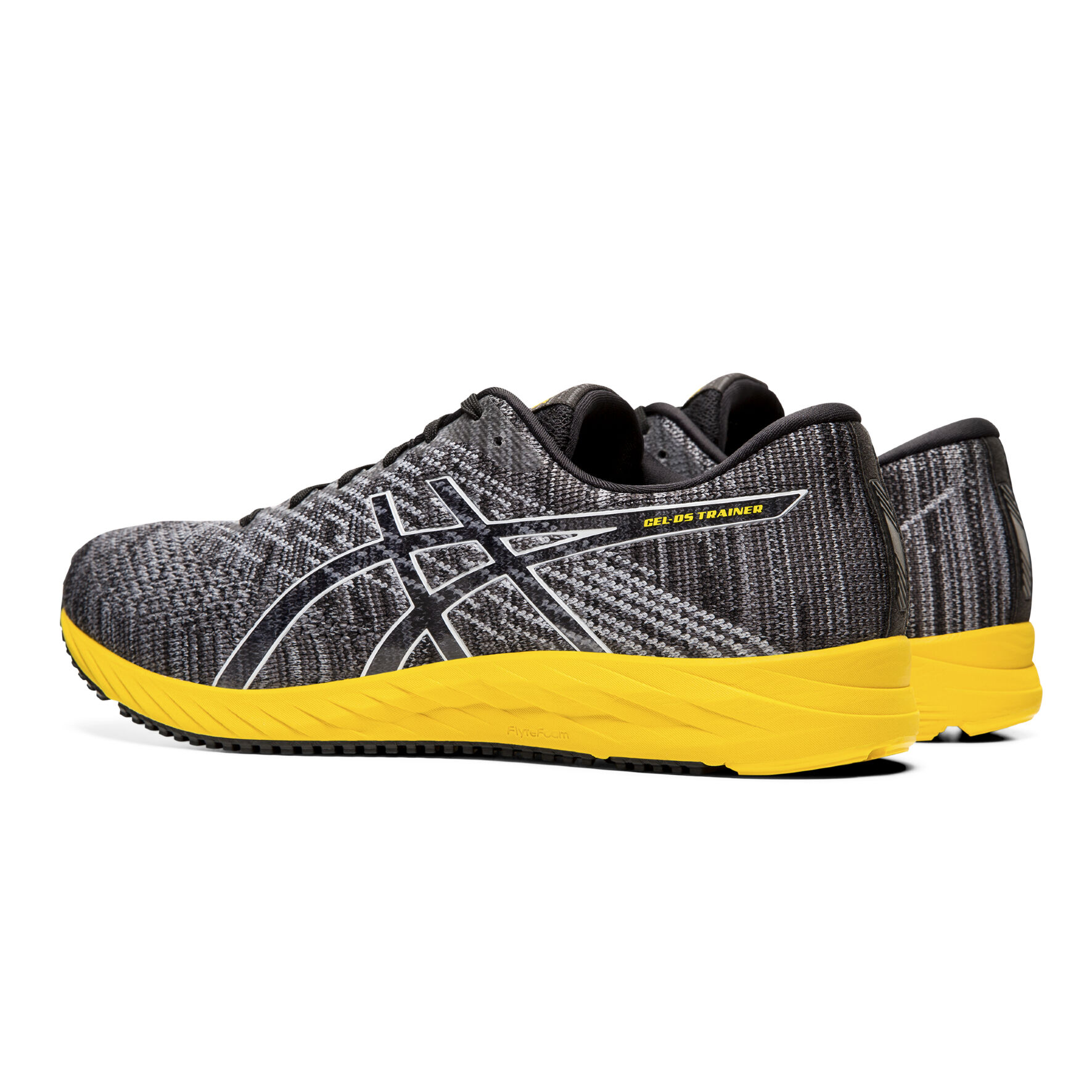 Buy ASICS Gel DS Trainer 24 Competition Running Shoe Men Black Golden Yellow online Running Point COM