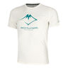 Fujitrail Logo Running shirt Men - cream, turquoise