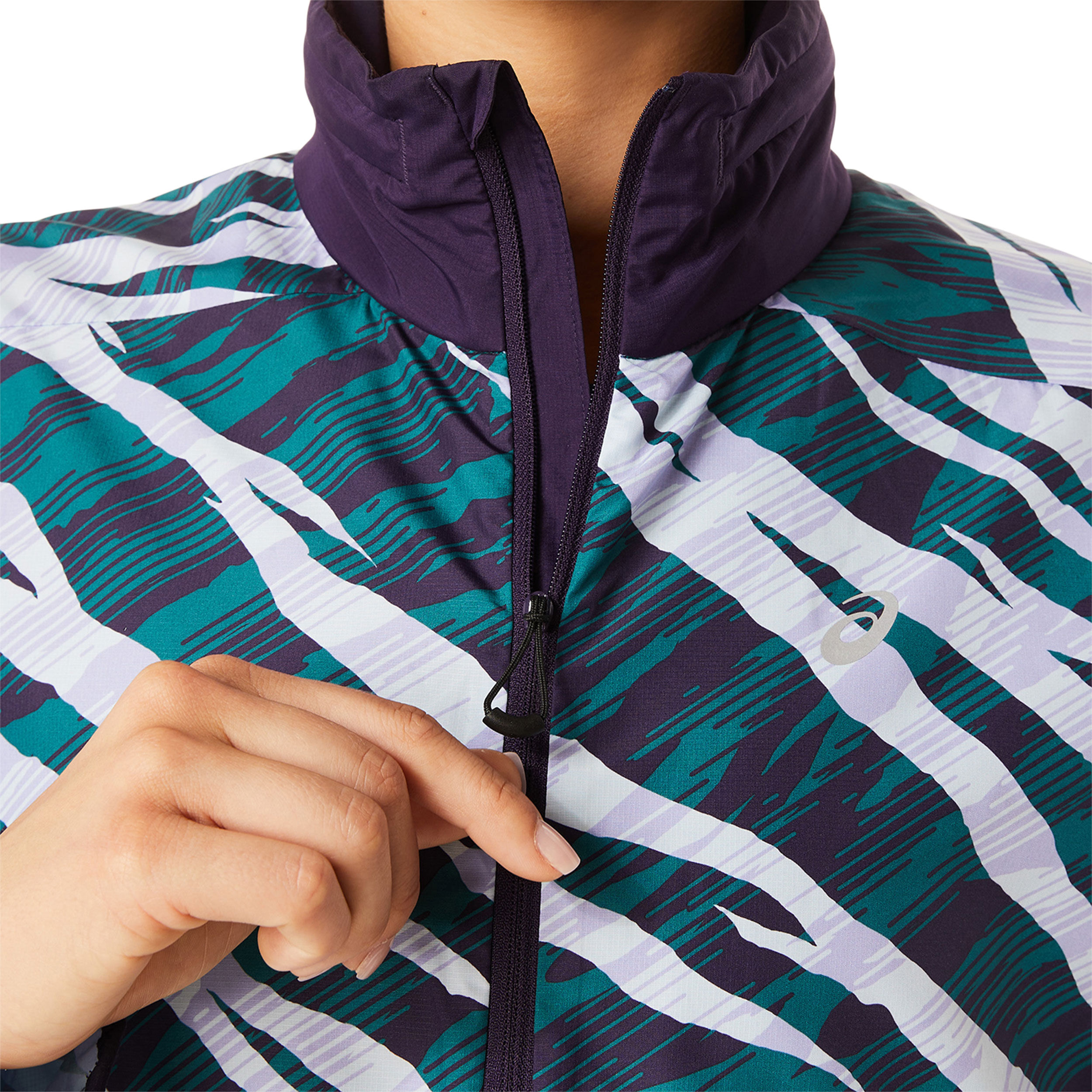 Camo running jacket store