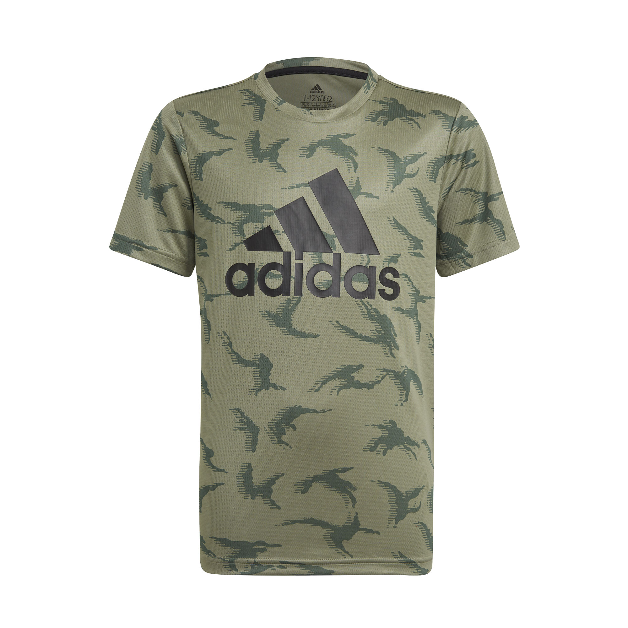 Military green adidas t shirt store