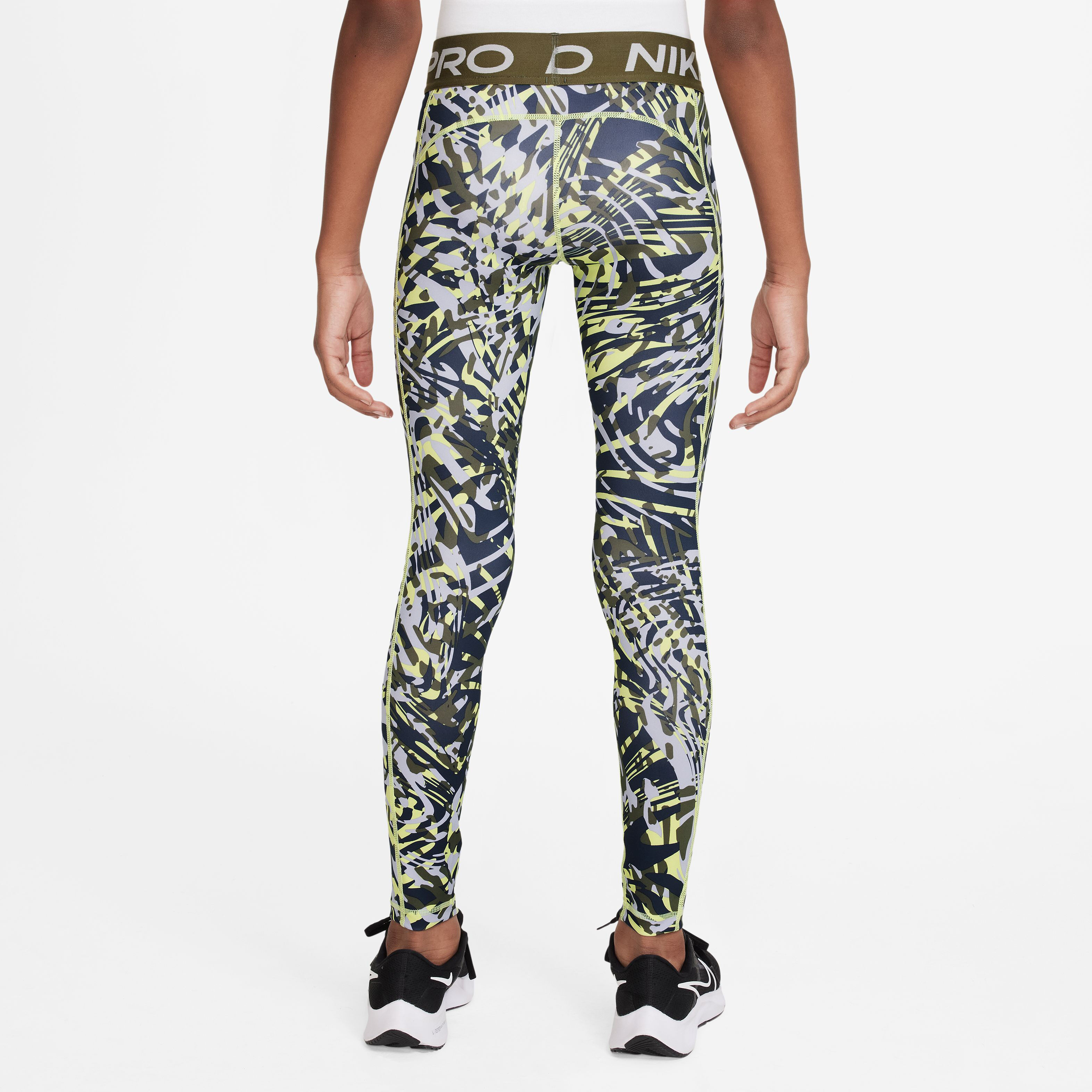 Nike pro sales floral leggings