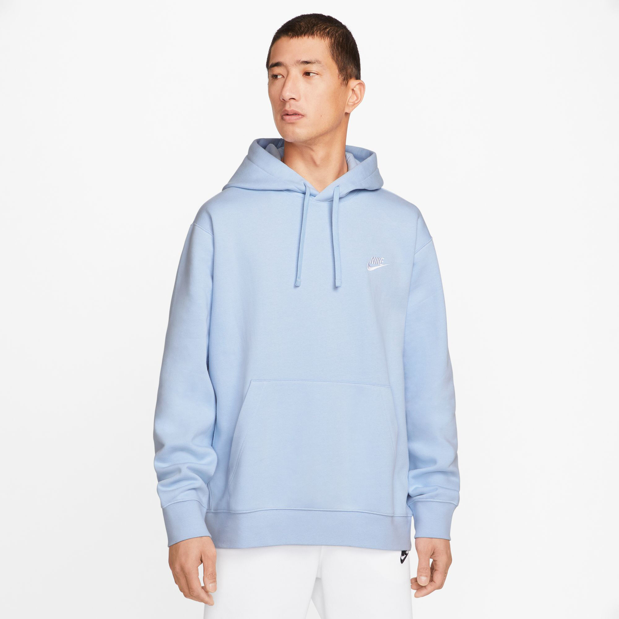 Buy Nike Sportswear Club Fleece Hoody Men Blue online Running Point COM