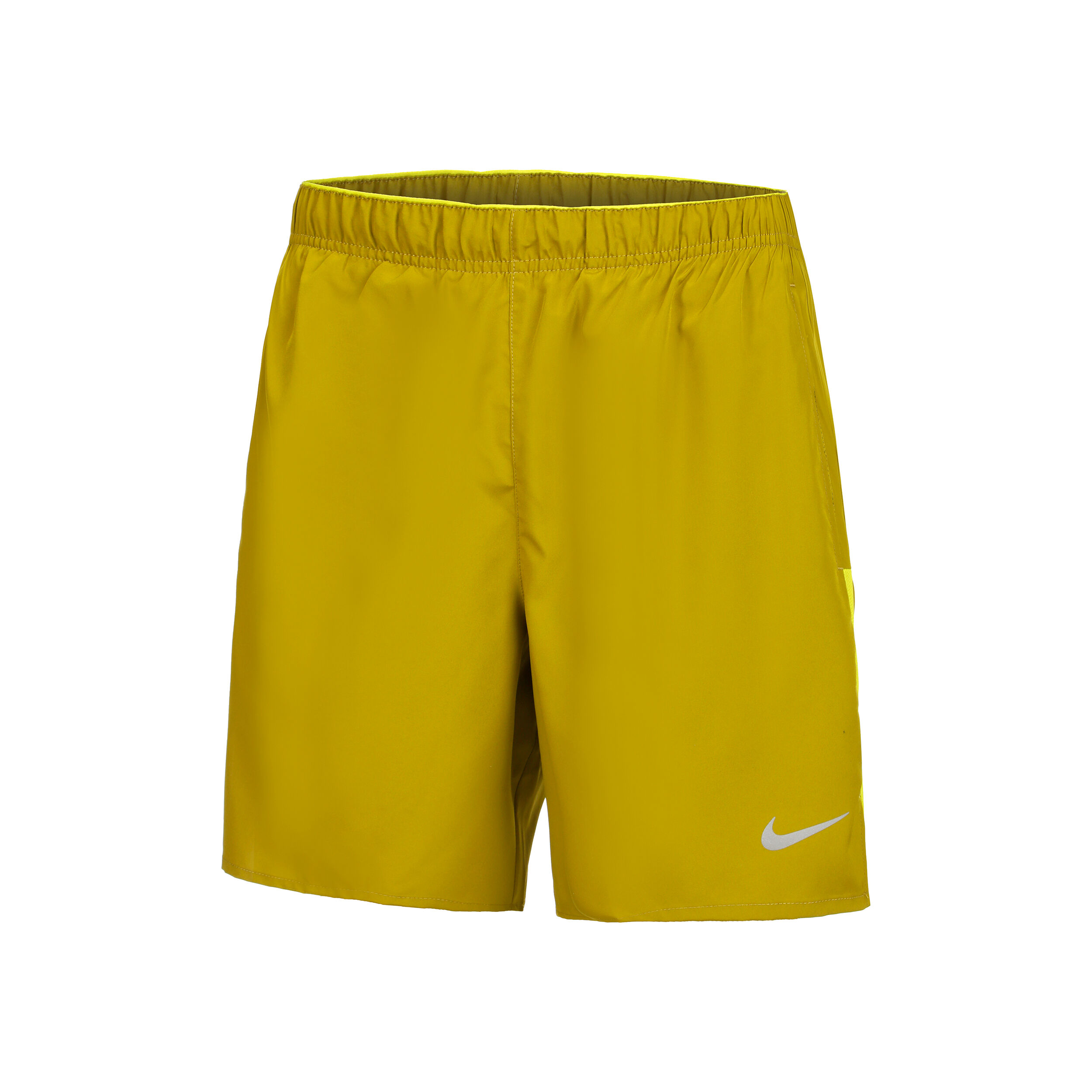 Nike running shorts yellow cheap