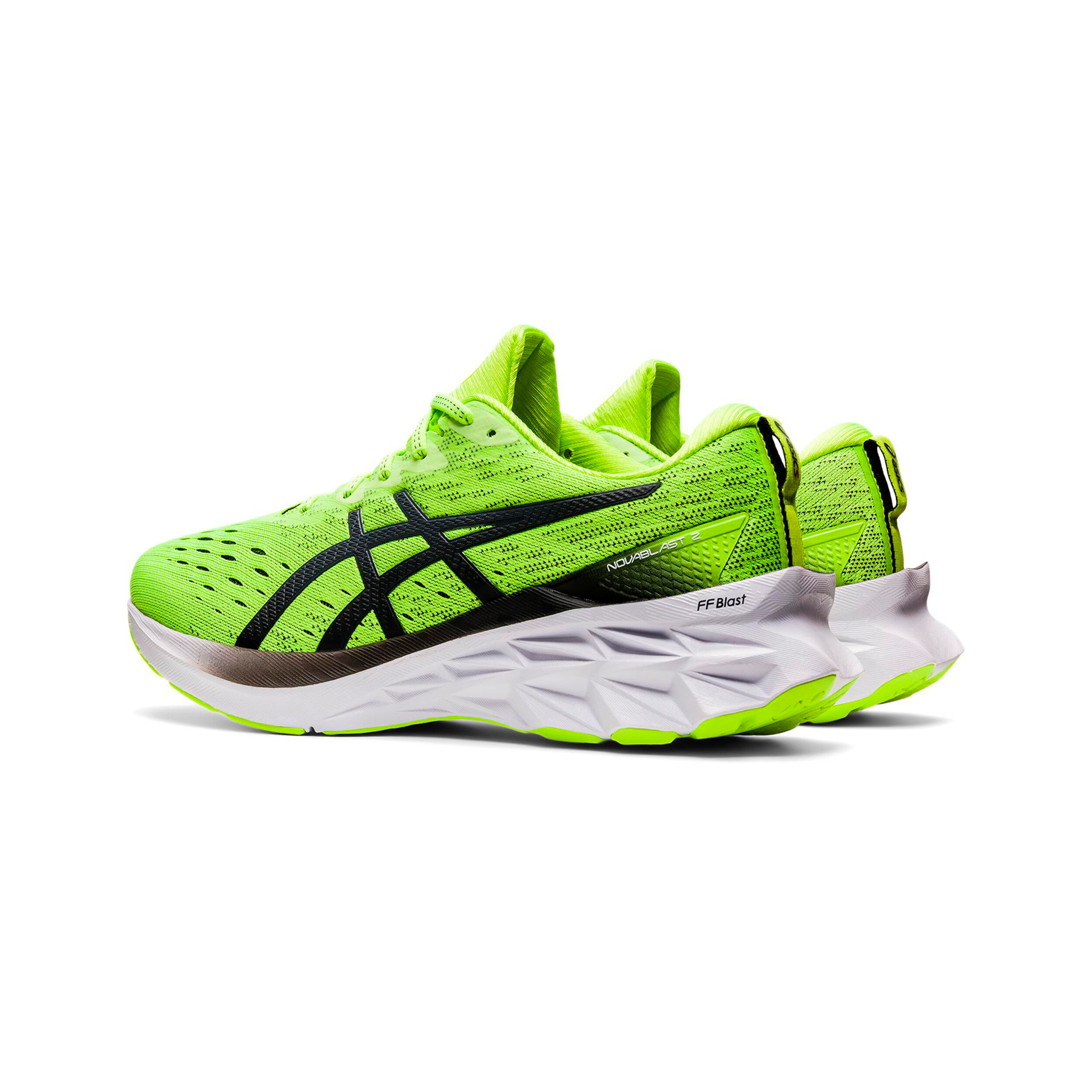 asics novablast lime