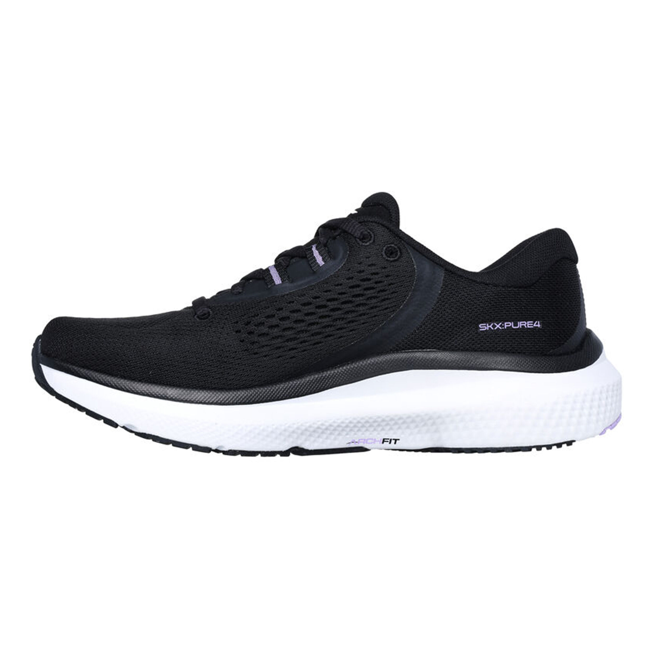 Skechers womens running shoes black shop