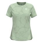 Odlo Clothing Odlo Zeroweight Engineered Chill-Tec Running Shirt Women-Sage