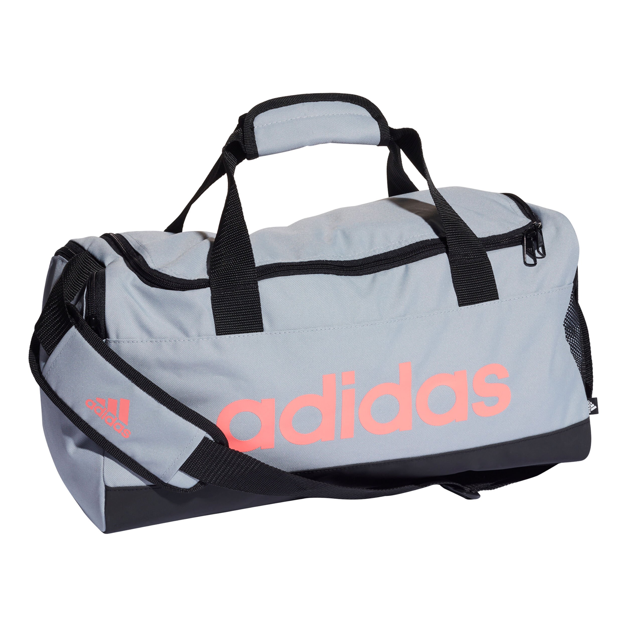 Buy adidas Linear Duffle Small Sports Bag Silver online Running Point COM