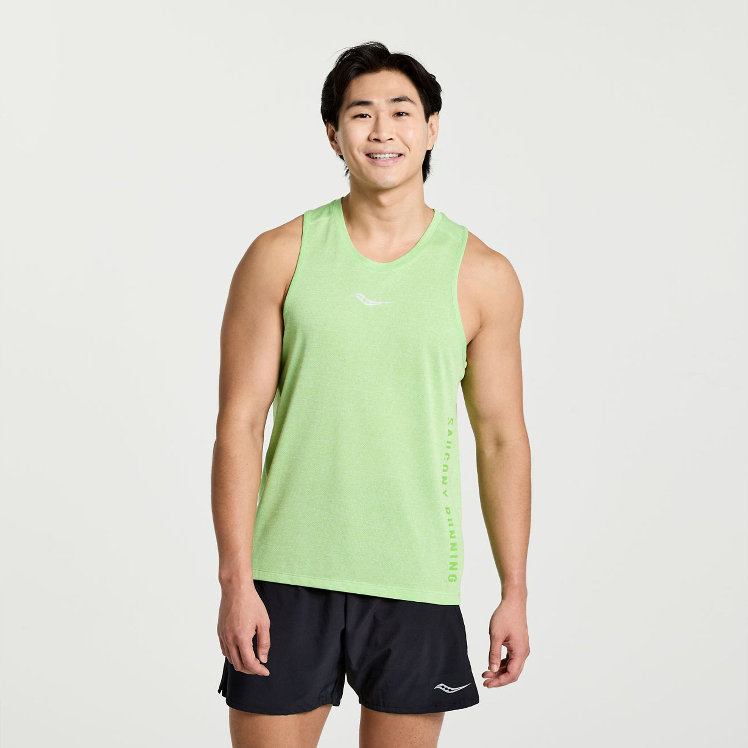 Buy Saucony Stopwatch Graphic Tank Top Men Multicoloured online