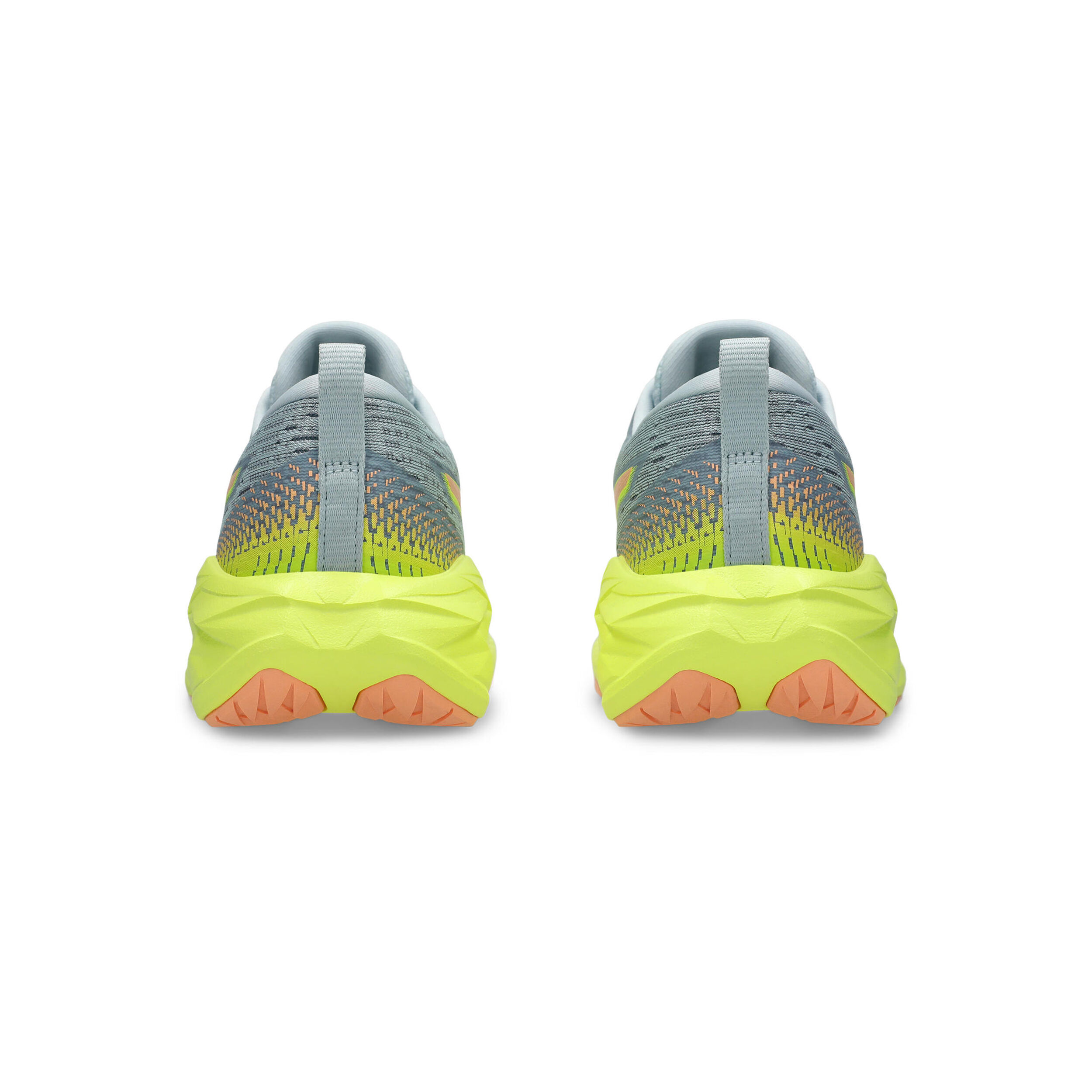 Buy ASICS Novablast 4 GS Neutral Running Shoe Kids Grey Orange online Running Point COM