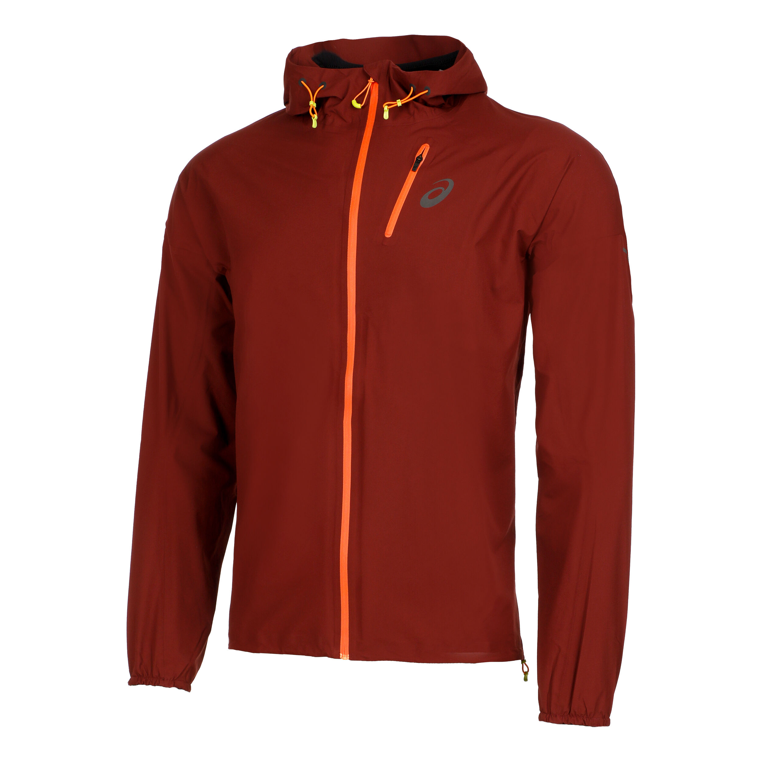 Asics orange new arrivals running jacket