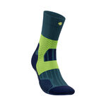Bauerfeind Clothing Bauerfeind Trail Run Mid Cut Running Socks Women-Turquoise